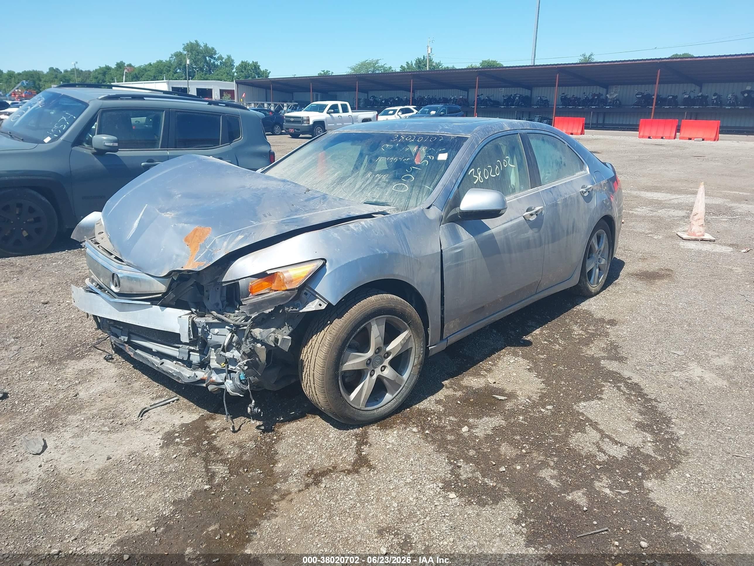 2011 Acura Tsx 2.4 Blue vin: JH4CU2F62BC009582