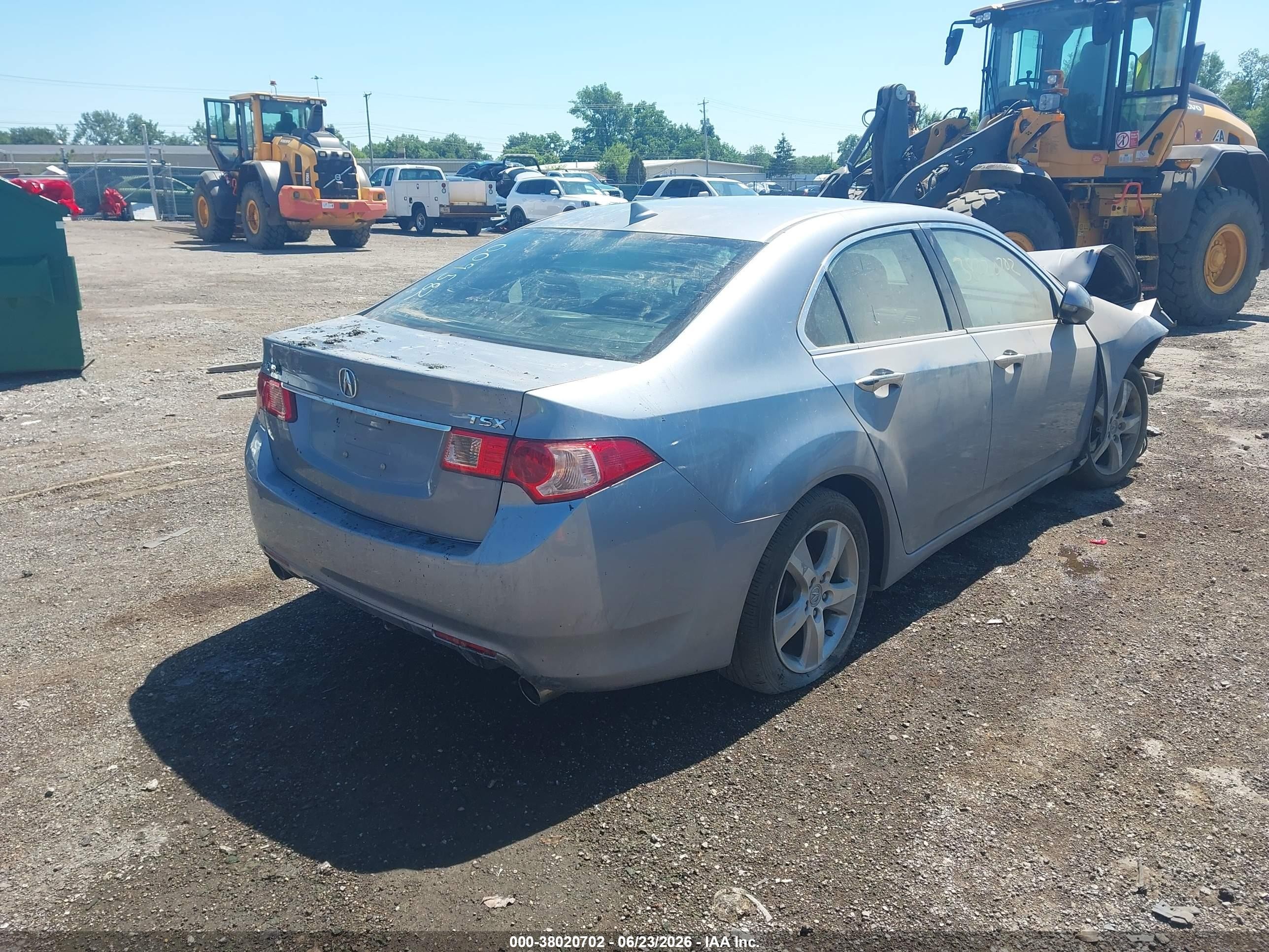 2011 Acura Tsx 2.4 Blue vin: JH4CU2F62BC009582