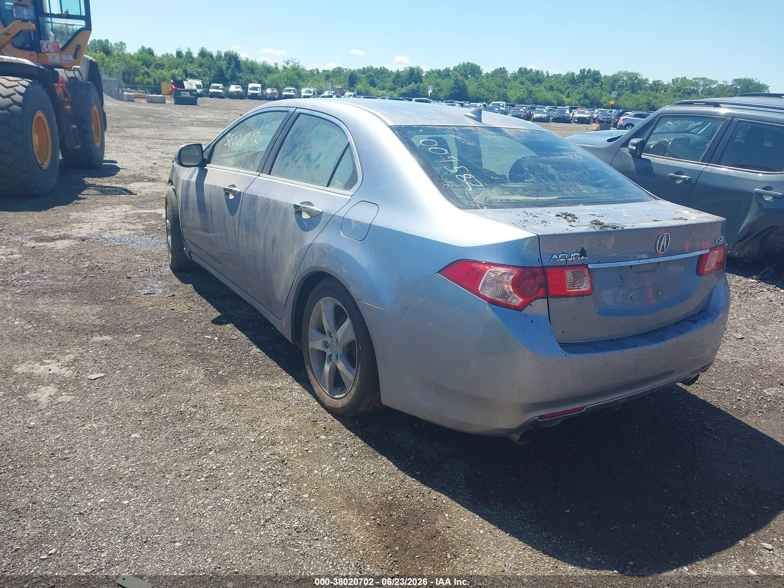 2011 Acura Tsx 2.4 Blue vin: JH4CU2F62BC009582