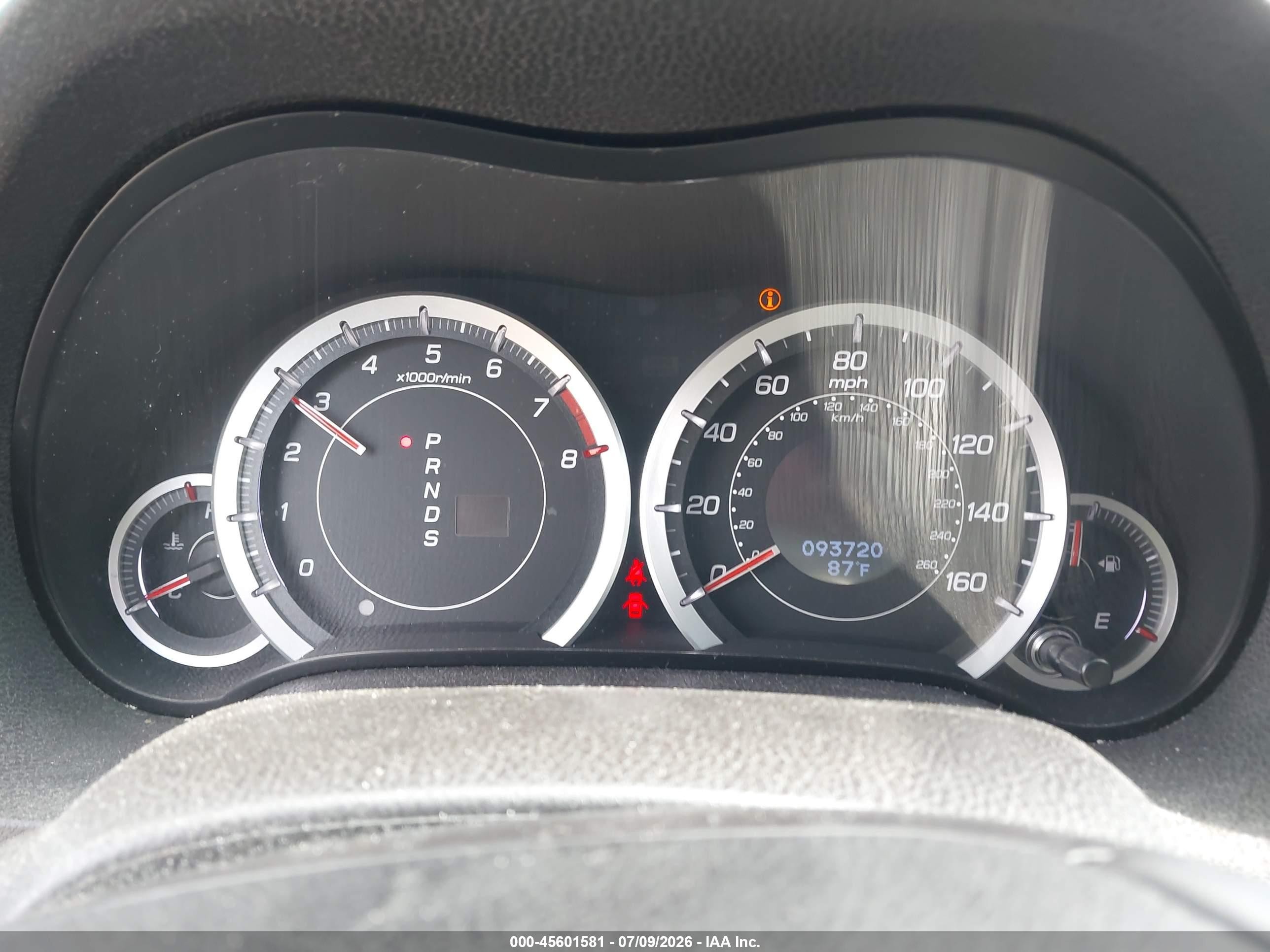 2011 Acura Tsx 2.4 Gray vin: JH4CU2F62BC016404