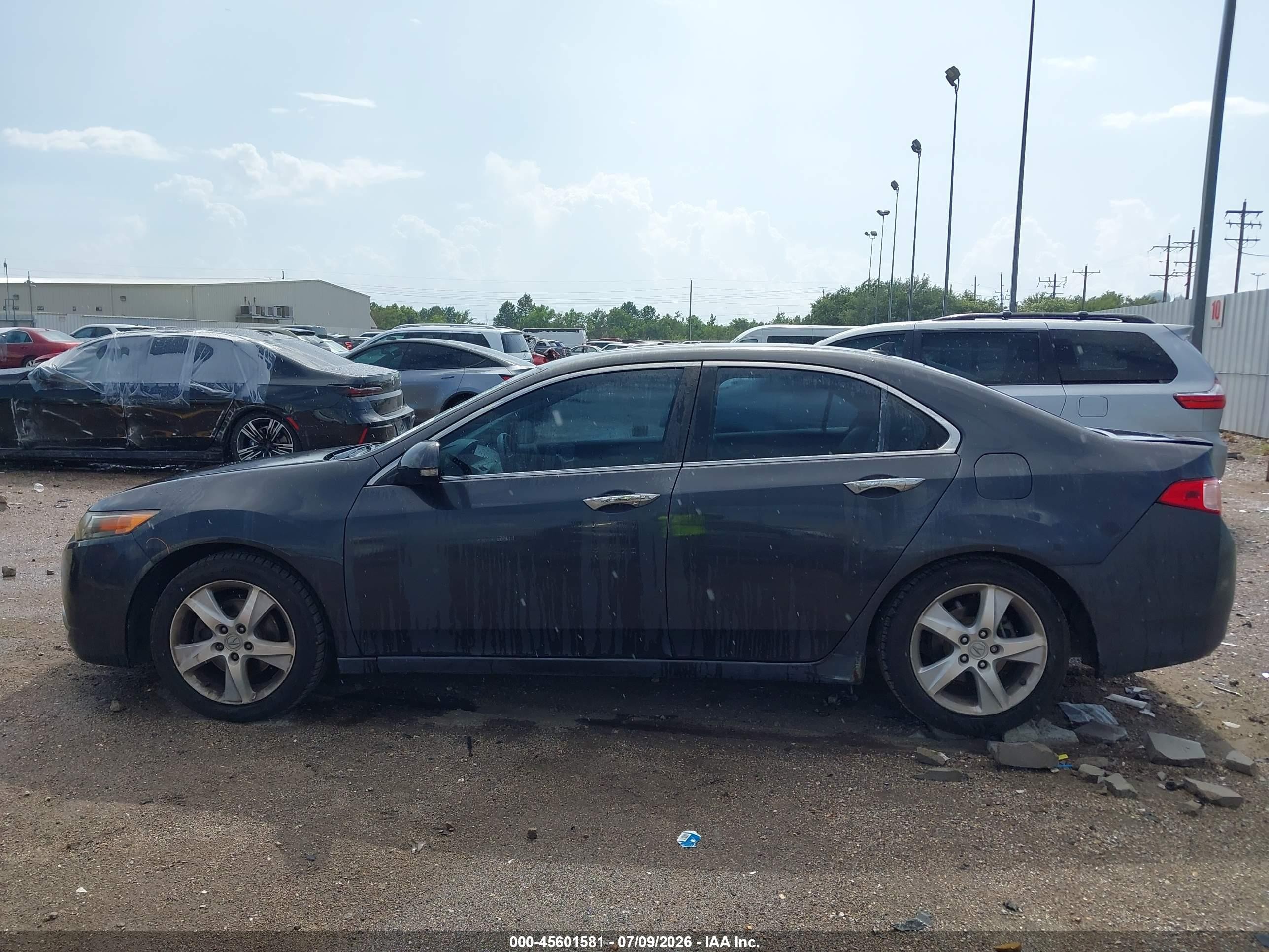 2011 Acura Tsx 2.4 Gray vin: JH4CU2F62BC016404
