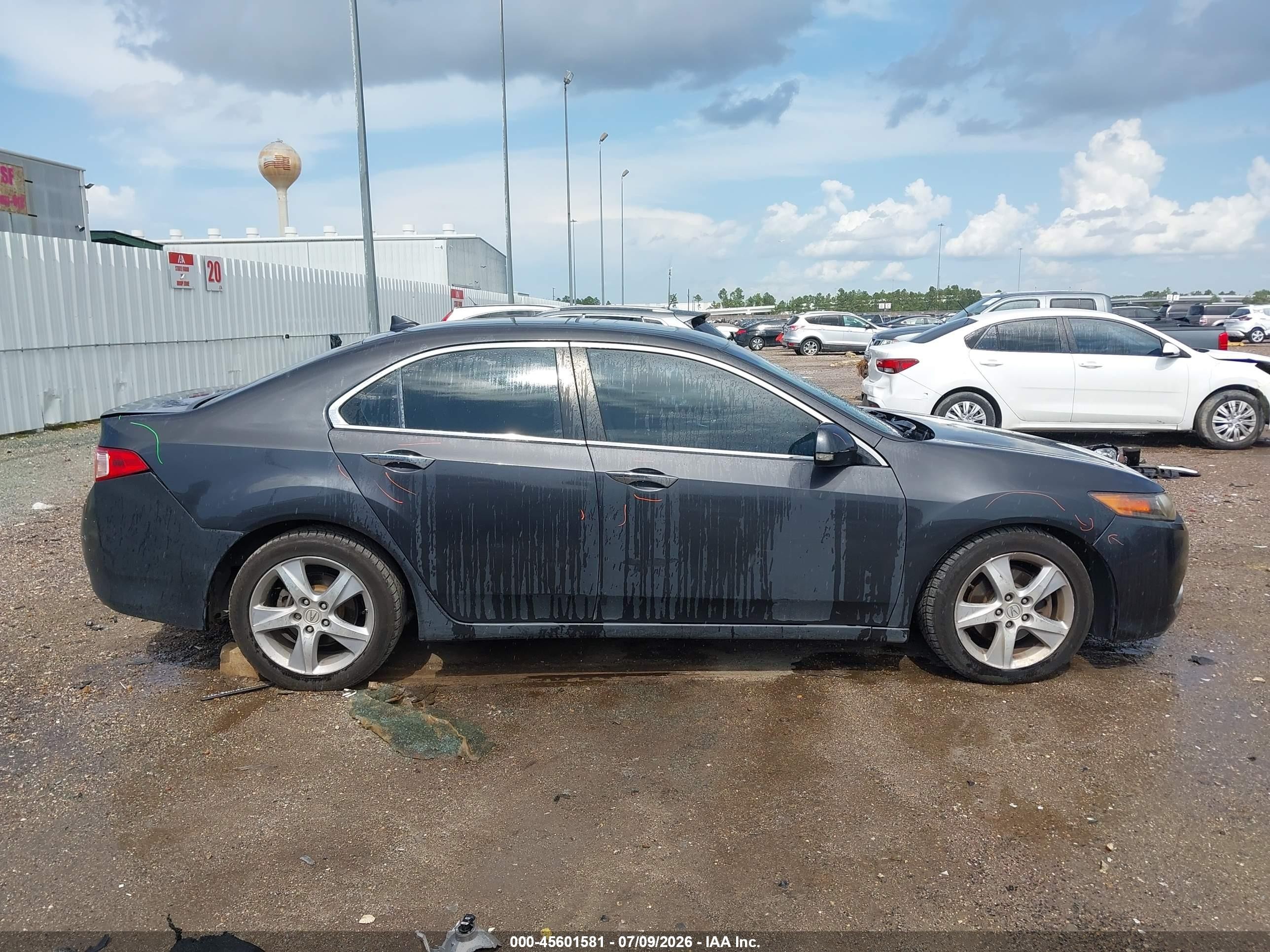 2011 Acura Tsx 2.4 Gray vin: JH4CU2F62BC016404
