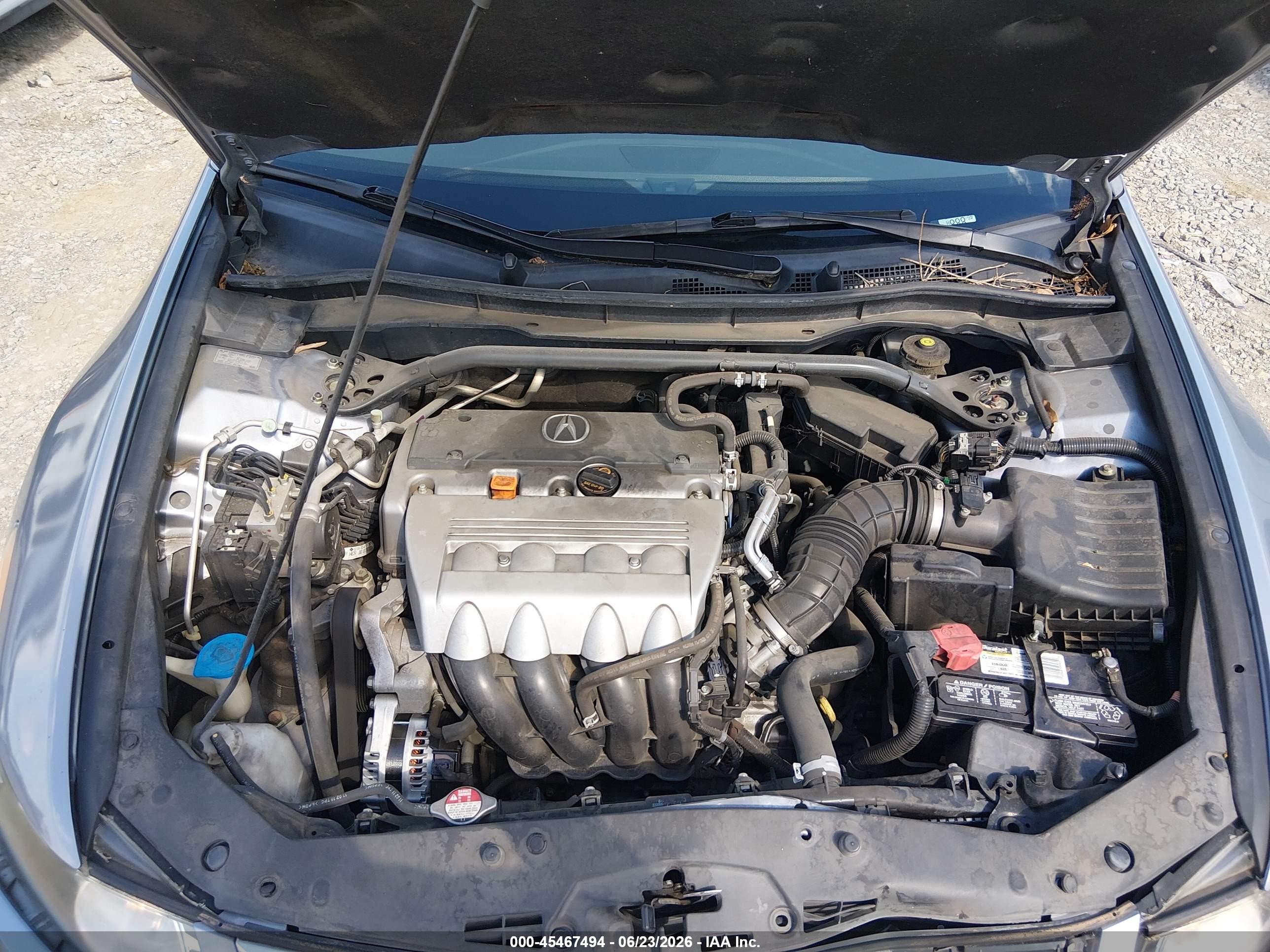 2011 Acura Tsx 2.4 Gray vin: JH4CU2F62BC018346