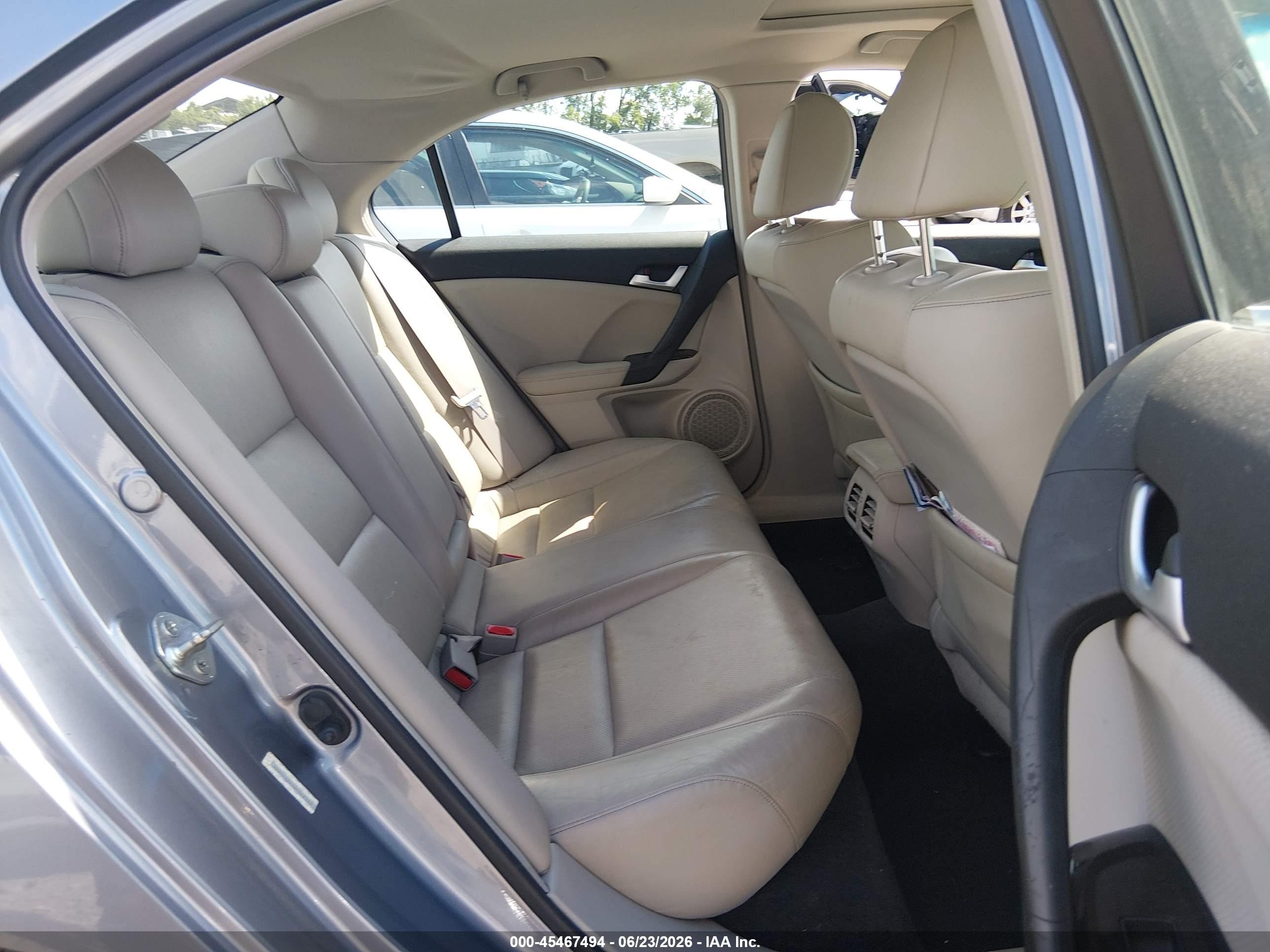 2011 Acura Tsx 2.4 Gray vin: JH4CU2F62BC018346