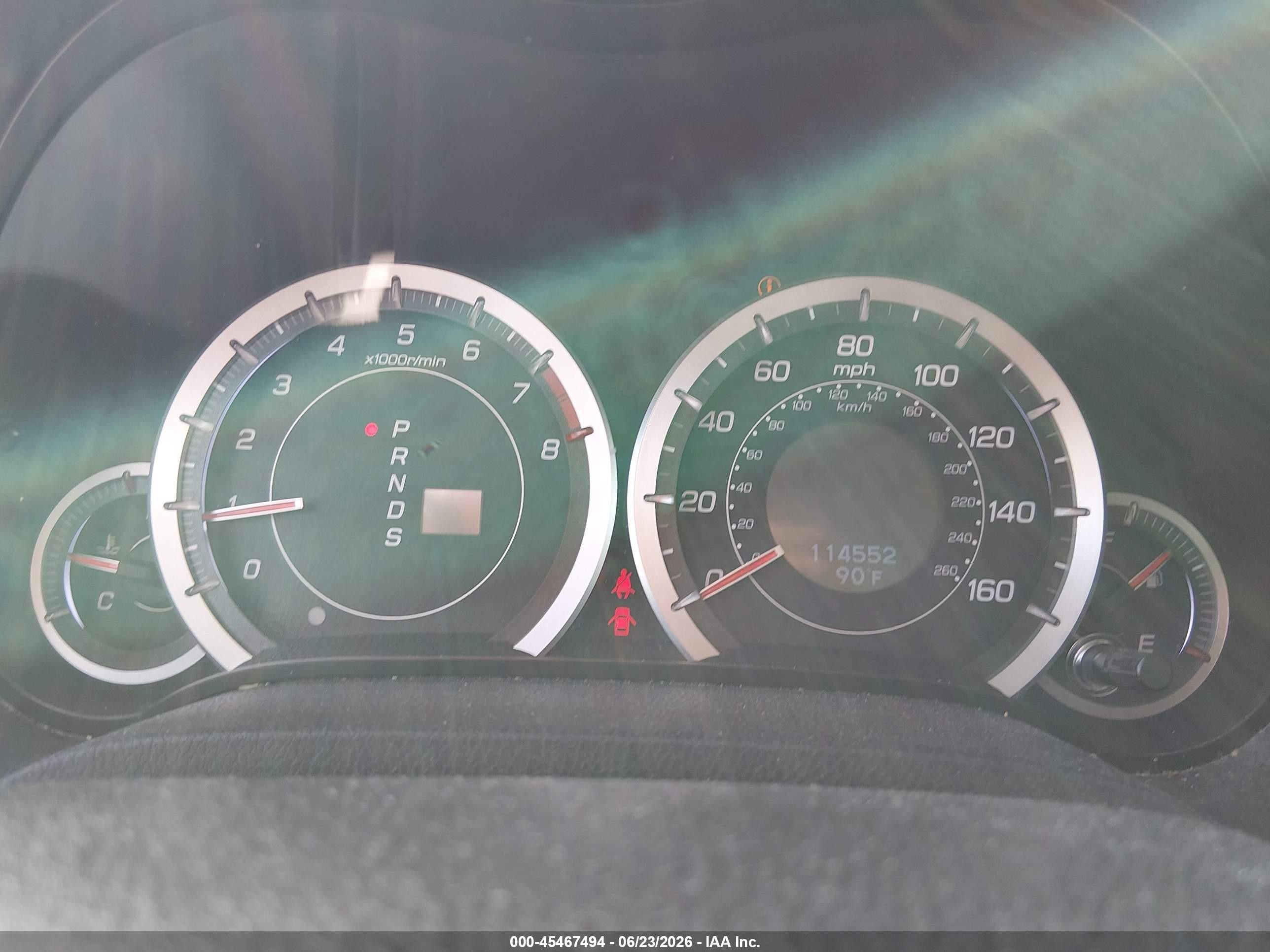 2011 Acura Tsx 2.4 Gray vin: JH4CU2F62BC018346
