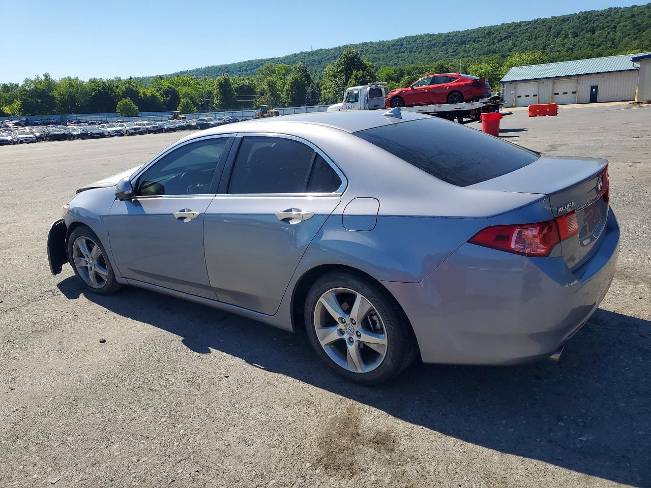 2012 Acura Tsx Tech Silver vin: JH4CU2F62CC005713