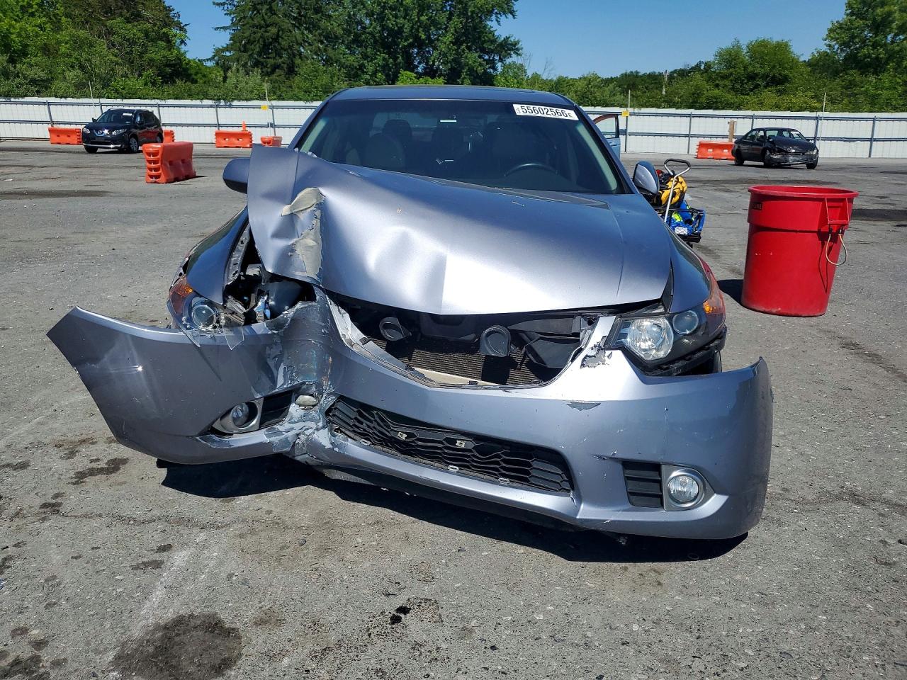 2012 Acura Tsx Tech Silver vin: JH4CU2F62CC005713