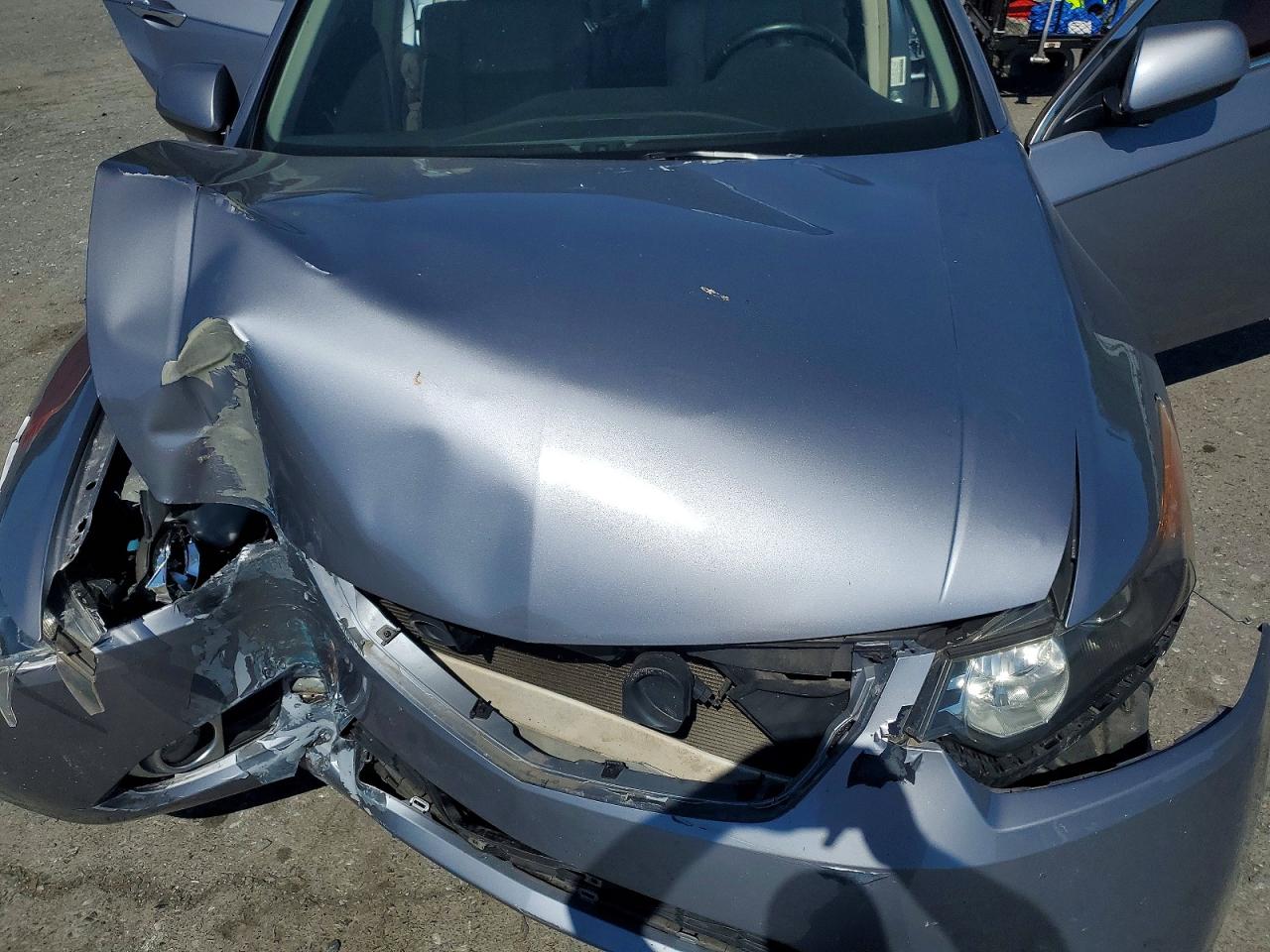 2012 Acura Tsx Tech Silver vin: JH4CU2F62CC005713