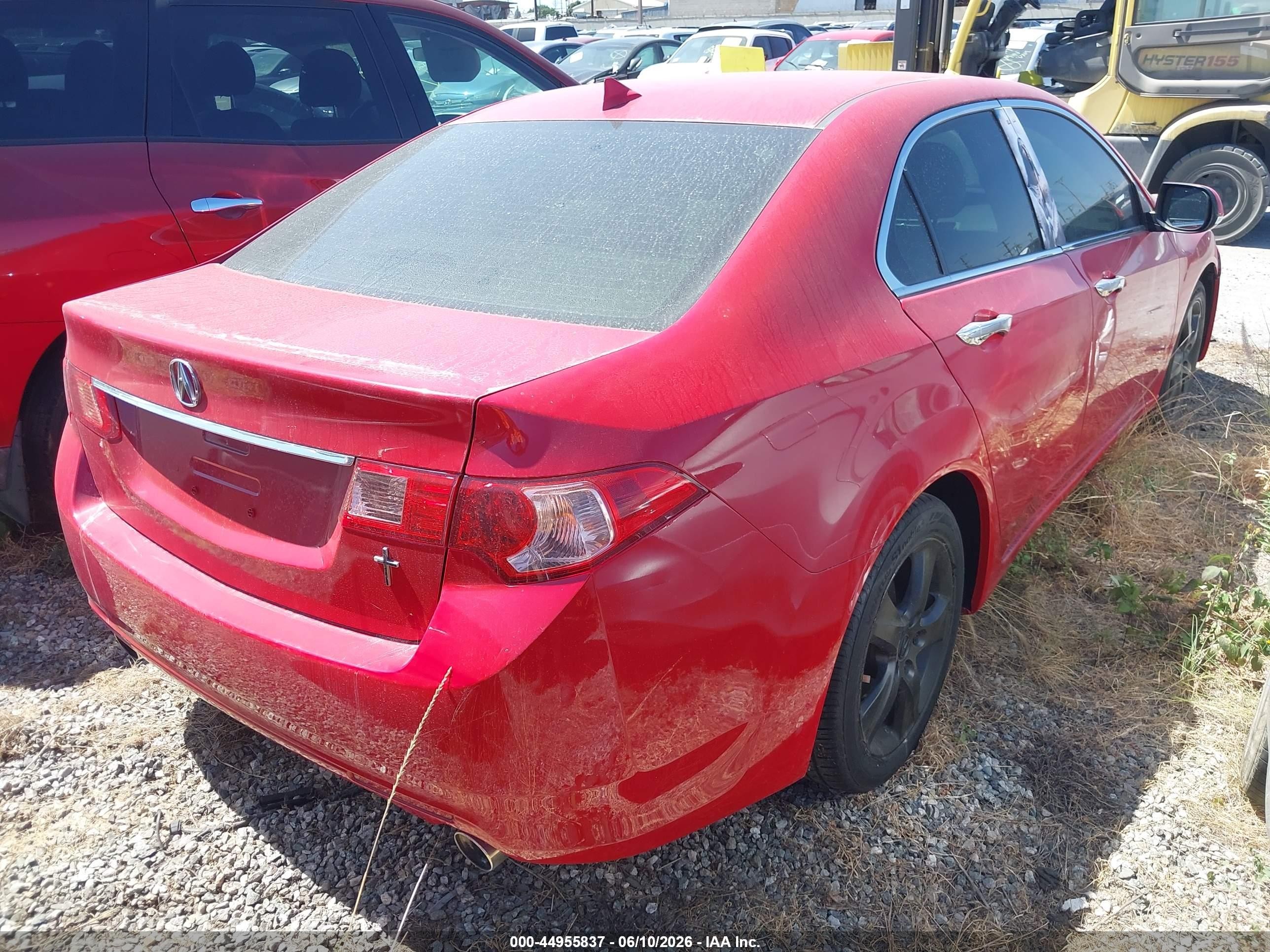 2013 Acura Tsx 2.4 Красный vin: JH4CU2F62DC002067