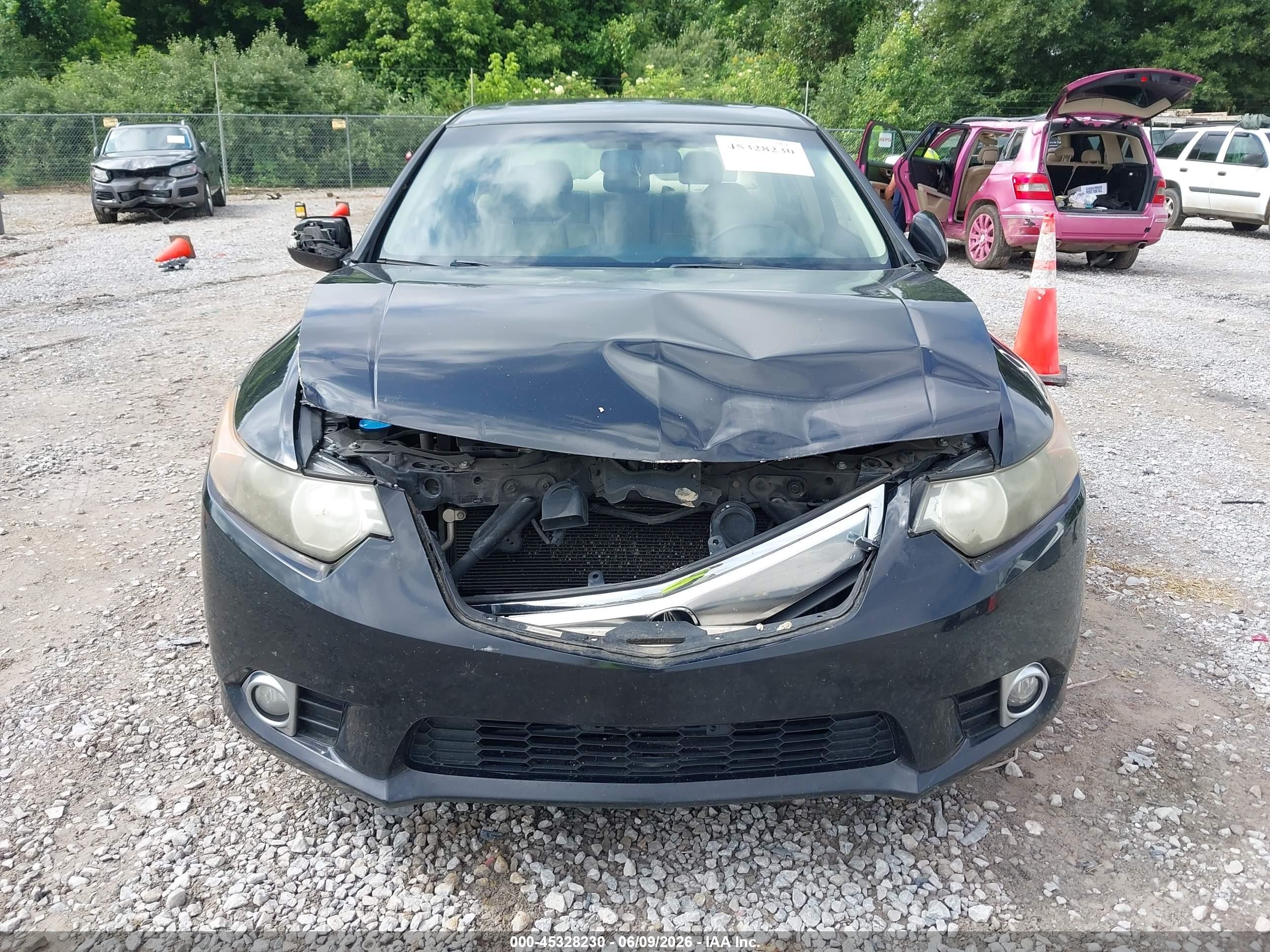 2013 Acura Tsx 2.4 Black vin: JH4CU2F62DC002585