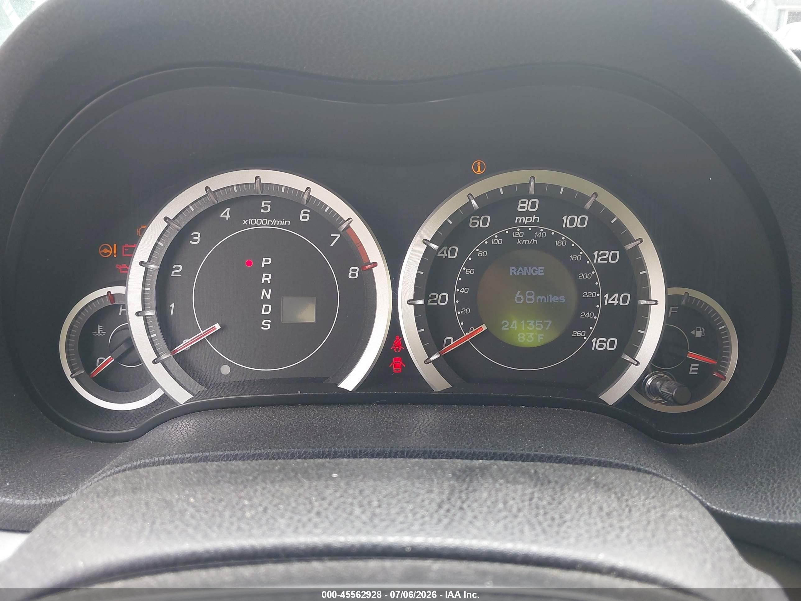 2013 Acura Tsx 2.4 White vin: JH4CU2F62DC005356