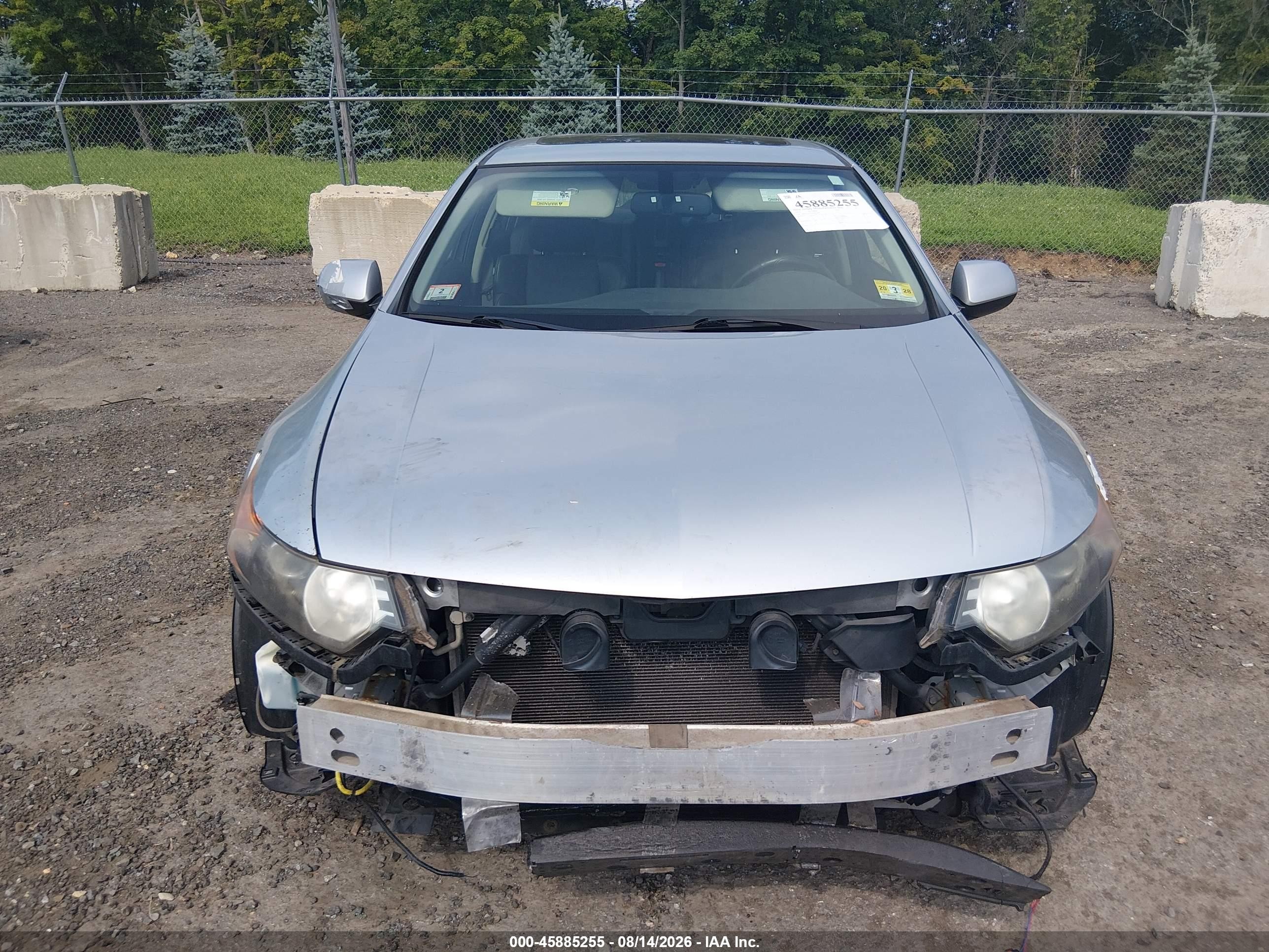 2014 Acura Tsx 2.4 Silver vin: JH4CU2F62EC003639