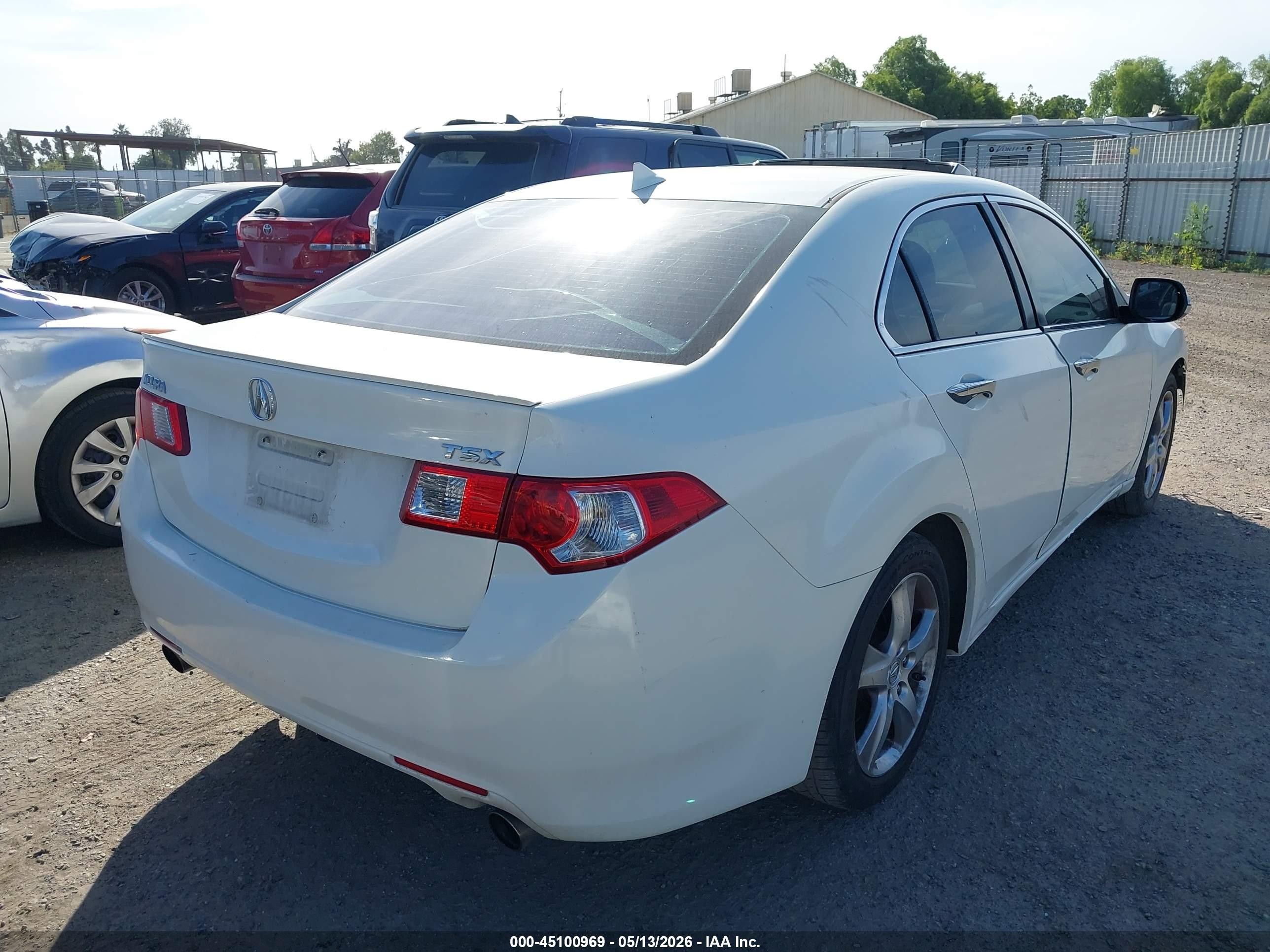 2010 Acura Tsx 2.4 Белый vin: JH4CU2F63AC006284