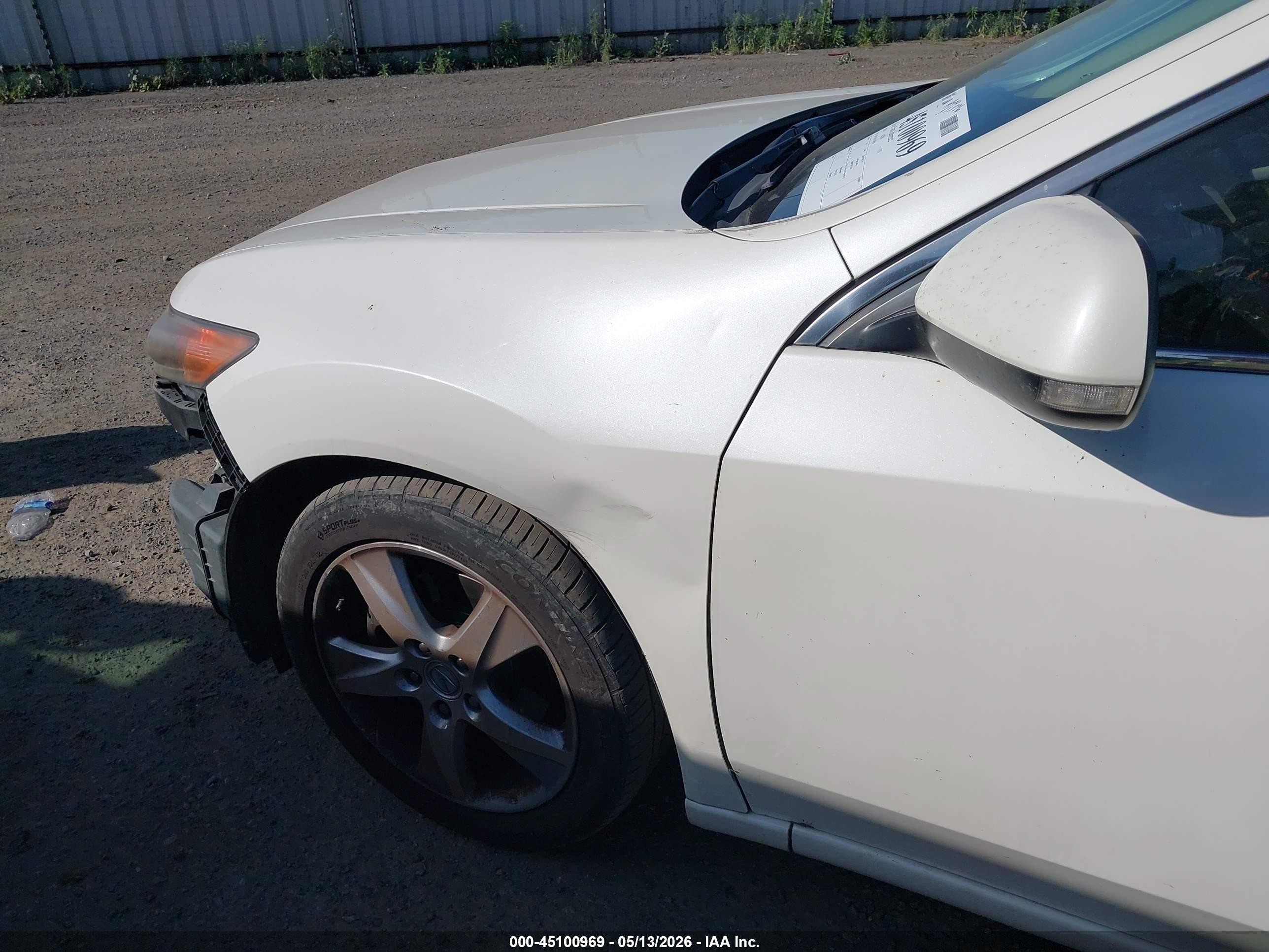 2010 Acura Tsx 2.4 Белый vin: JH4CU2F63AC006284