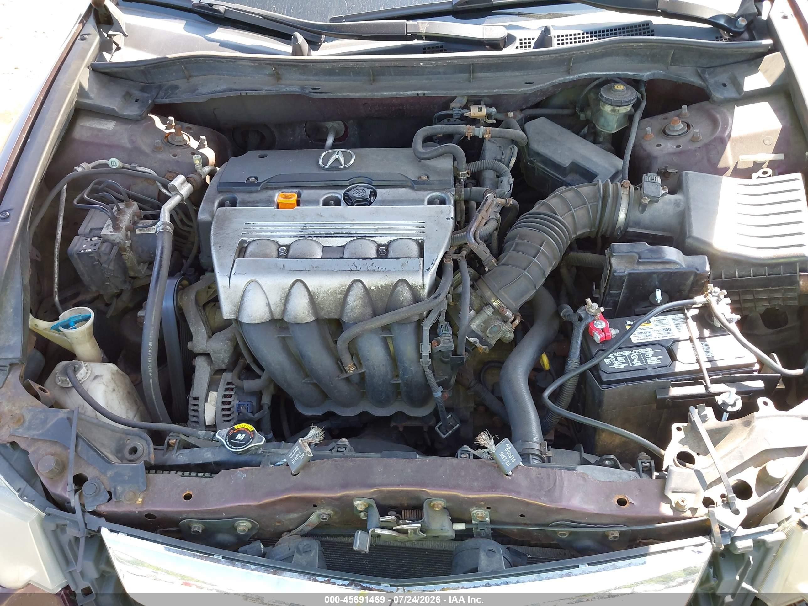 2010 Acura Tsx 2.4 Burgundy vin: JH4CU2F63AC007984