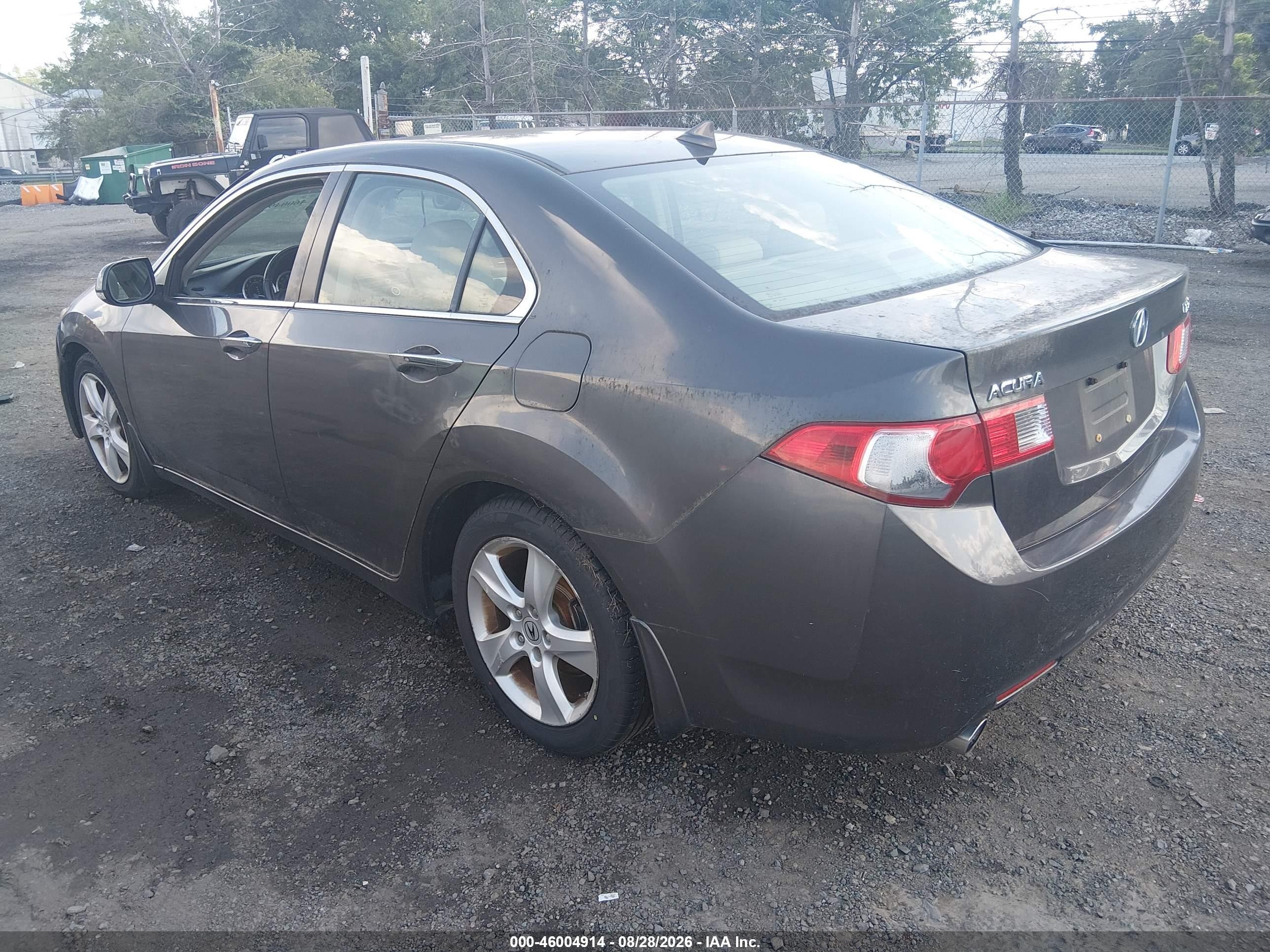 2010 Acura Tsx 2.4 Gray vin: JH4CU2F63AC008634