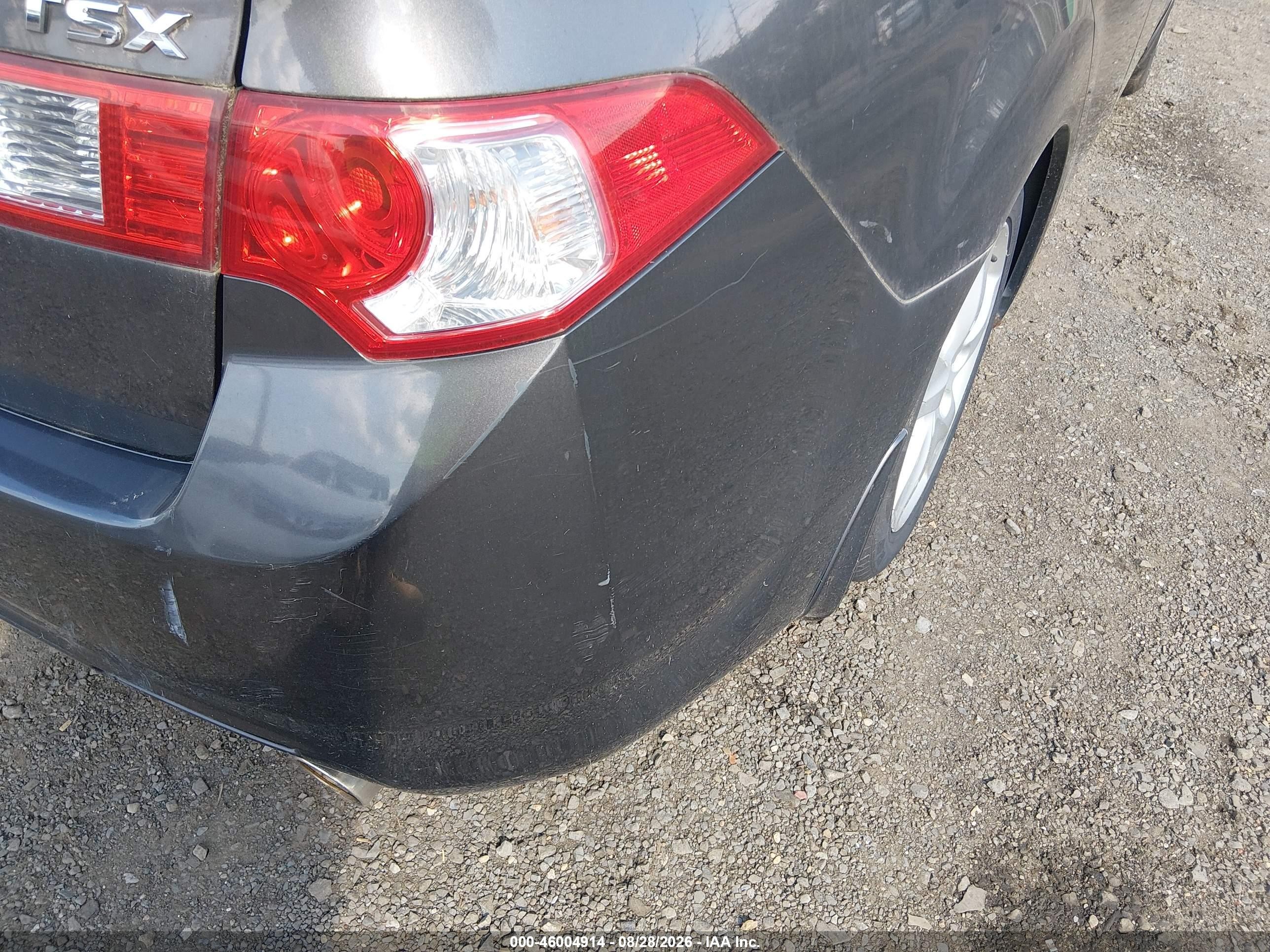 2010 Acura Tsx 2.4 Gray vin: JH4CU2F63AC008634