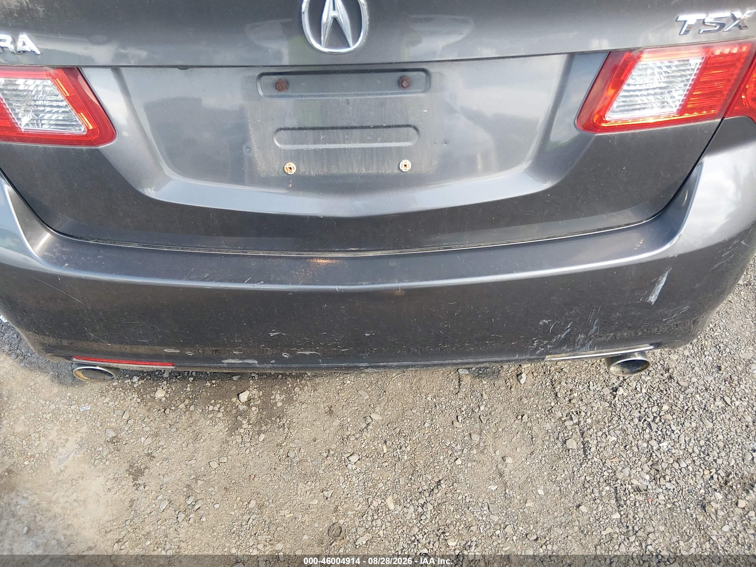 2010 Acura Tsx 2.4 Gray vin: JH4CU2F63AC008634