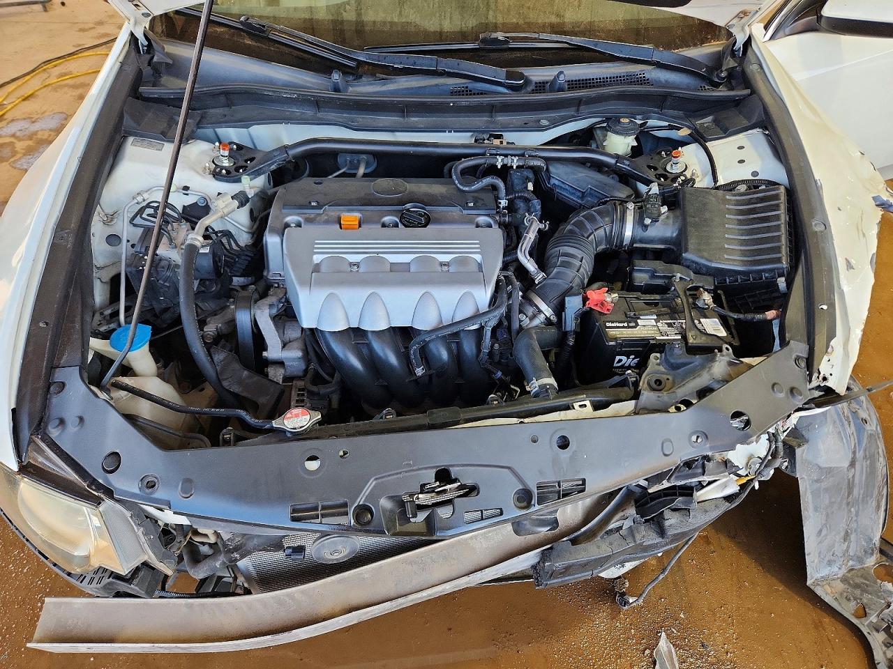 2010 Acura Tsx Белый vin: JH4CU2F63AC009282