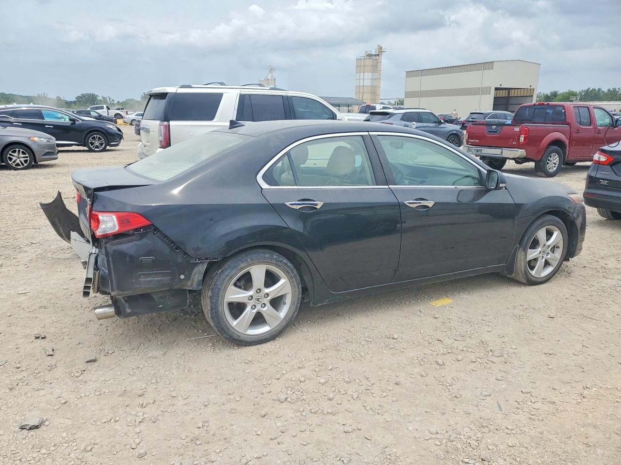 2010 Acura Tsx Black vin: JH4CU2F63AC010836