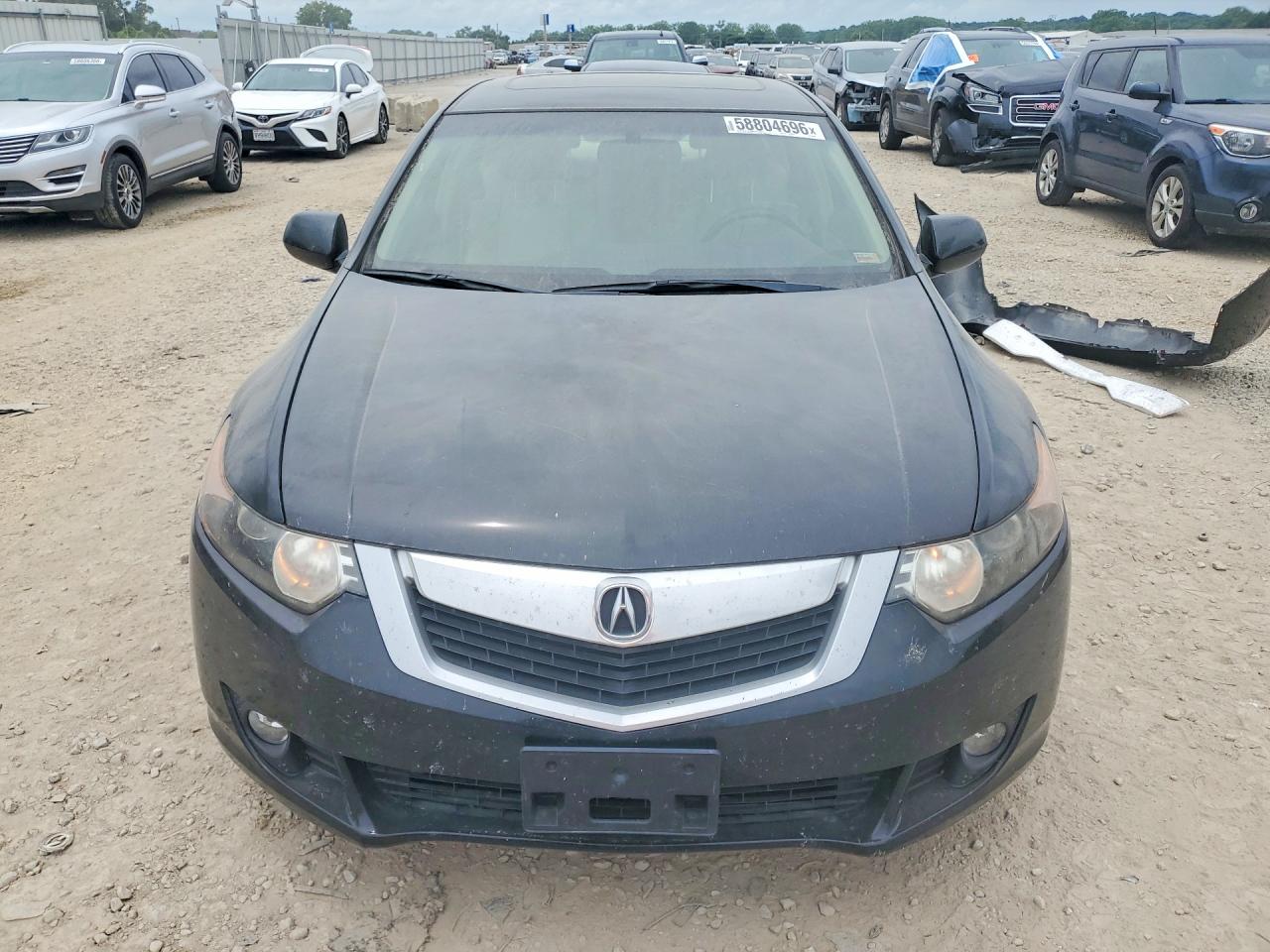 2010 Acura Tsx Black vin: JH4CU2F63AC010836