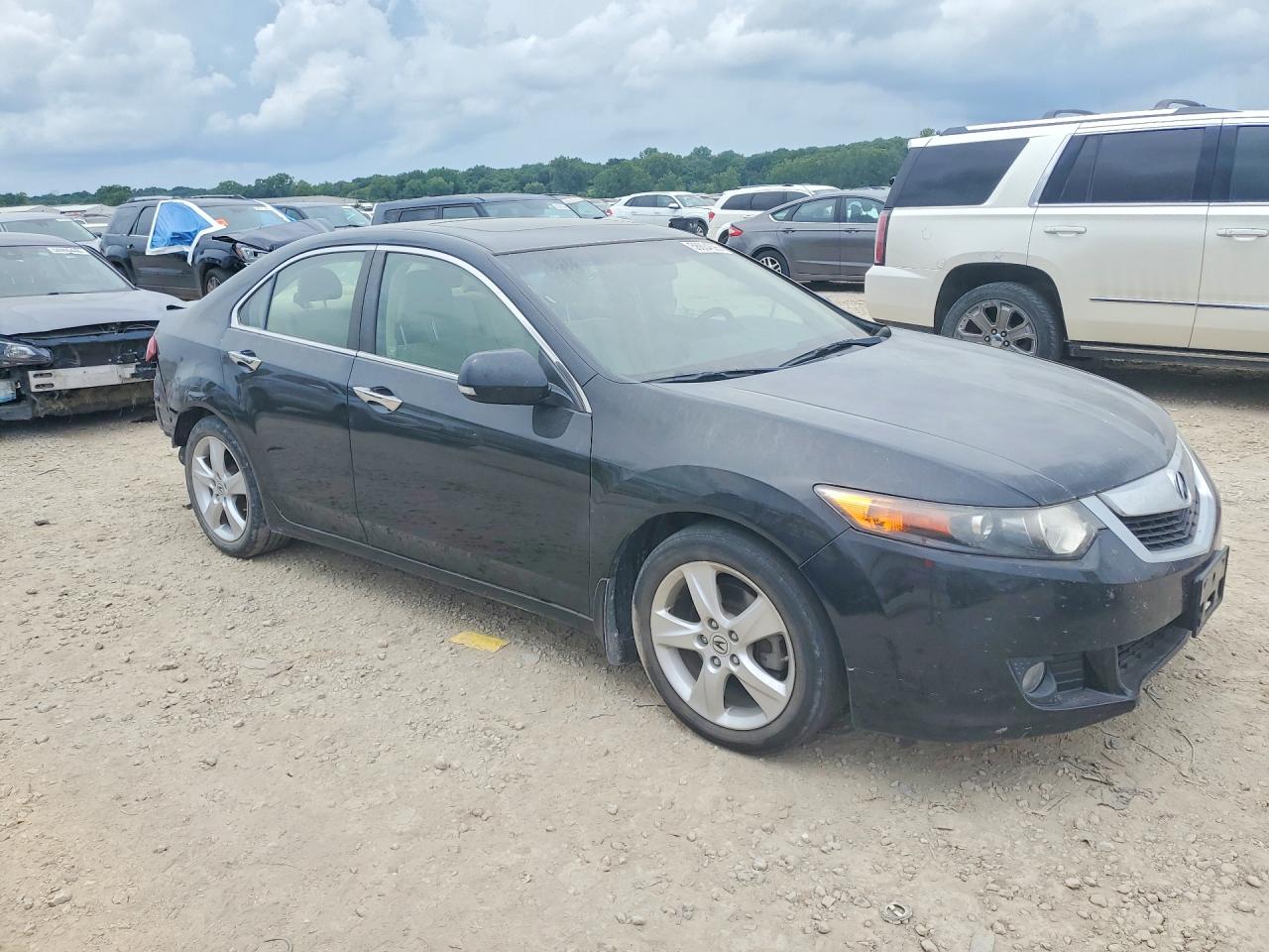 2010 Acura Tsx Black vin: JH4CU2F63AC010836