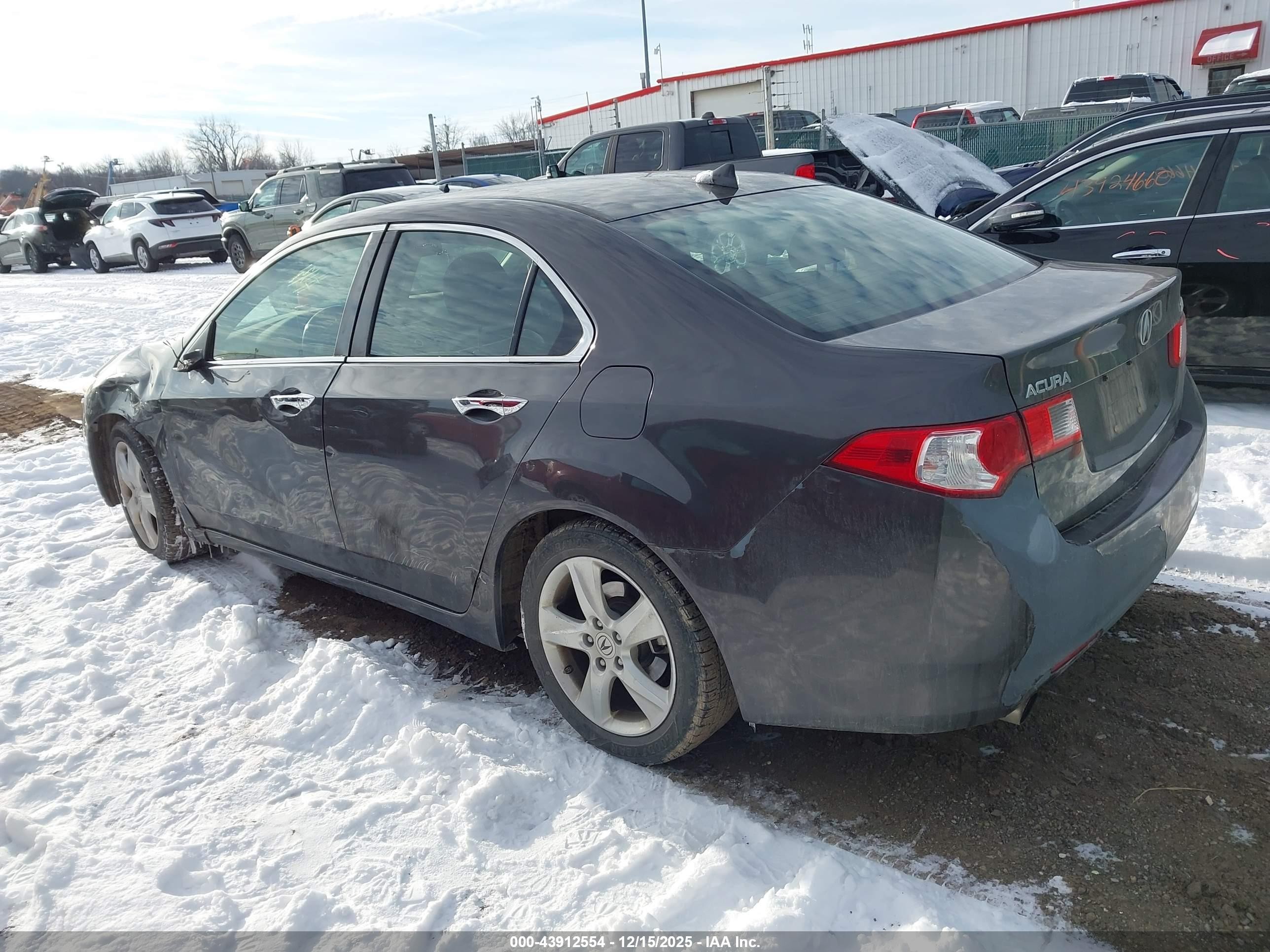 2010 Acura Tsx 2.4 Серый vin: JH4CU2F63AC015552