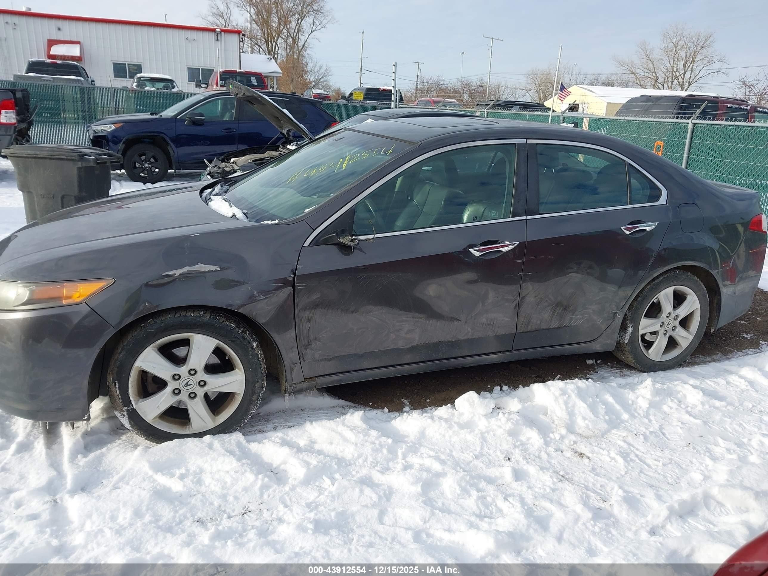2010 Acura Tsx 2.4 Серый vin: JH4CU2F63AC015552