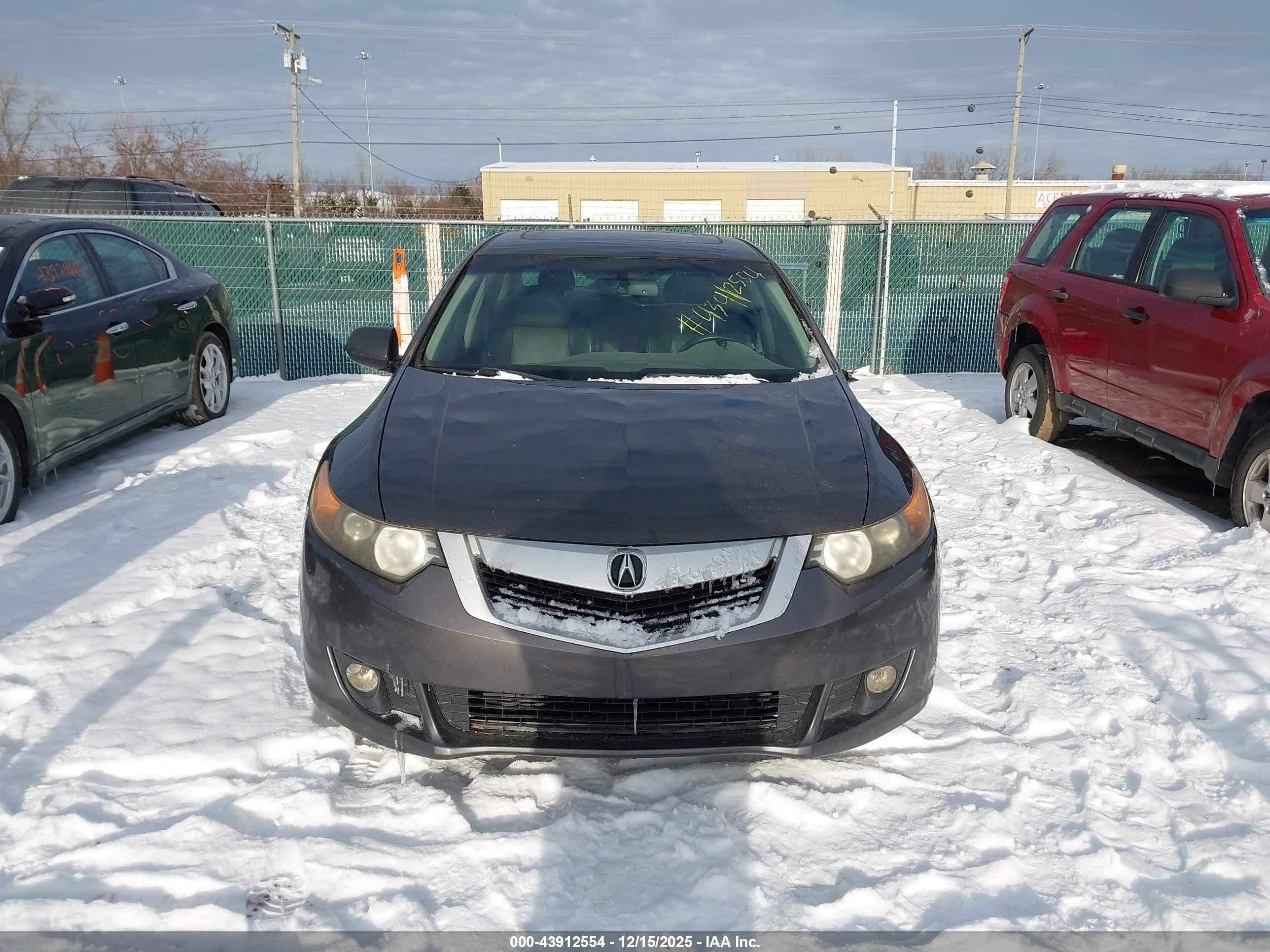 2010 Acura Tsx 2.4 Серый vin: JH4CU2F63AC015552