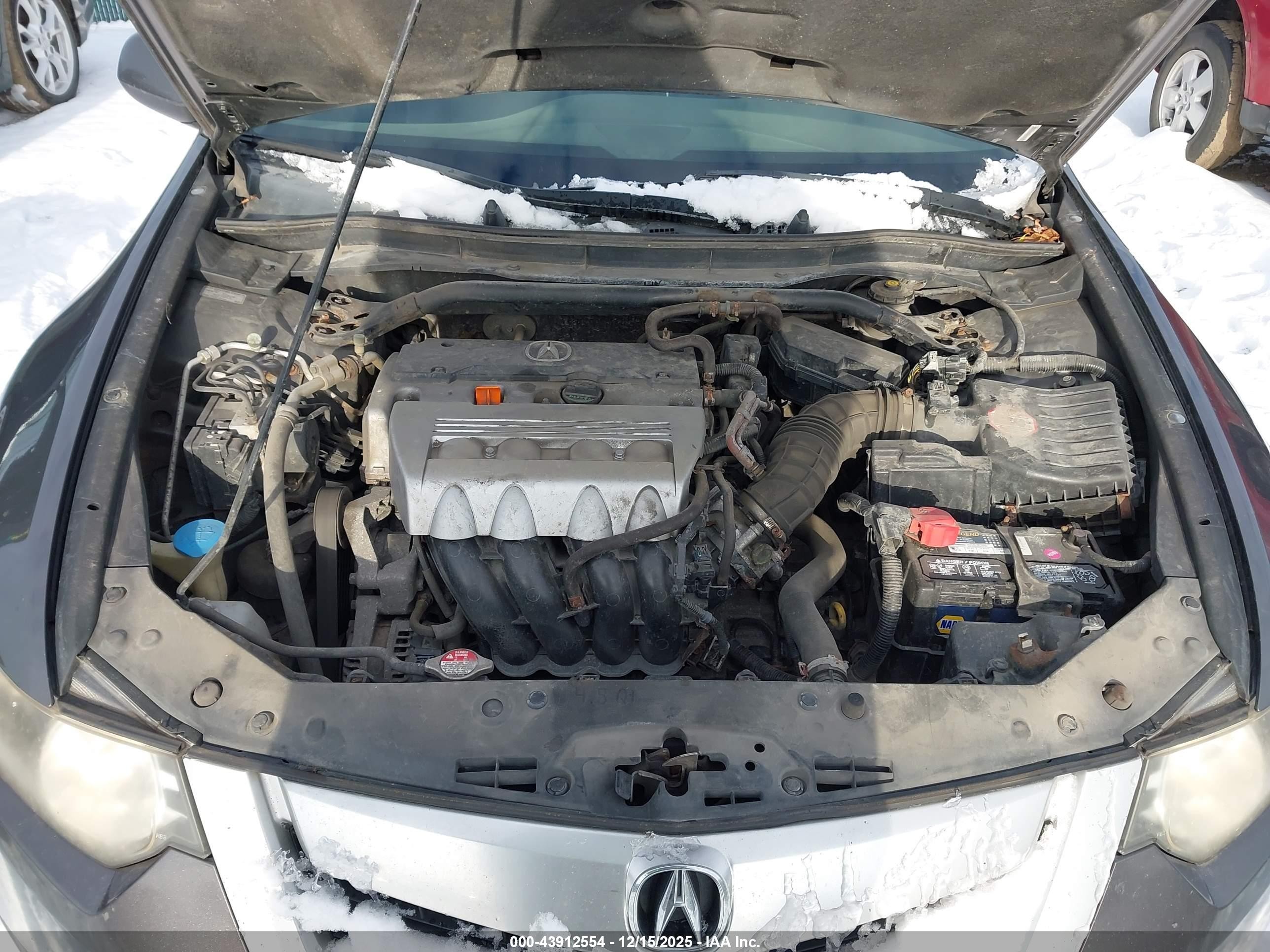 2010 Acura Tsx 2.4 Серый vin: JH4CU2F63AC015552