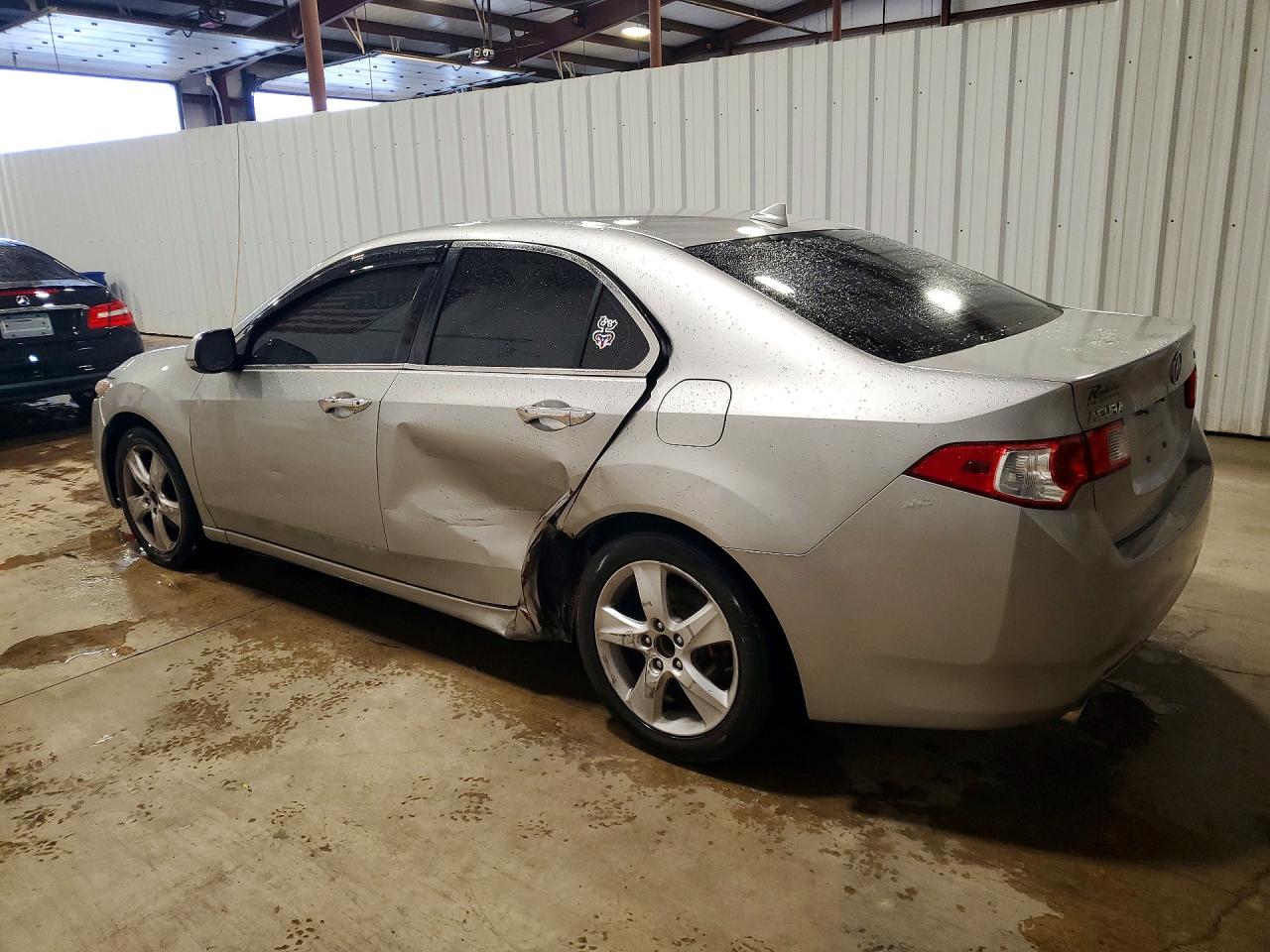 2010 Acura Tsx Silver vin: JH4CU2F63AC017351