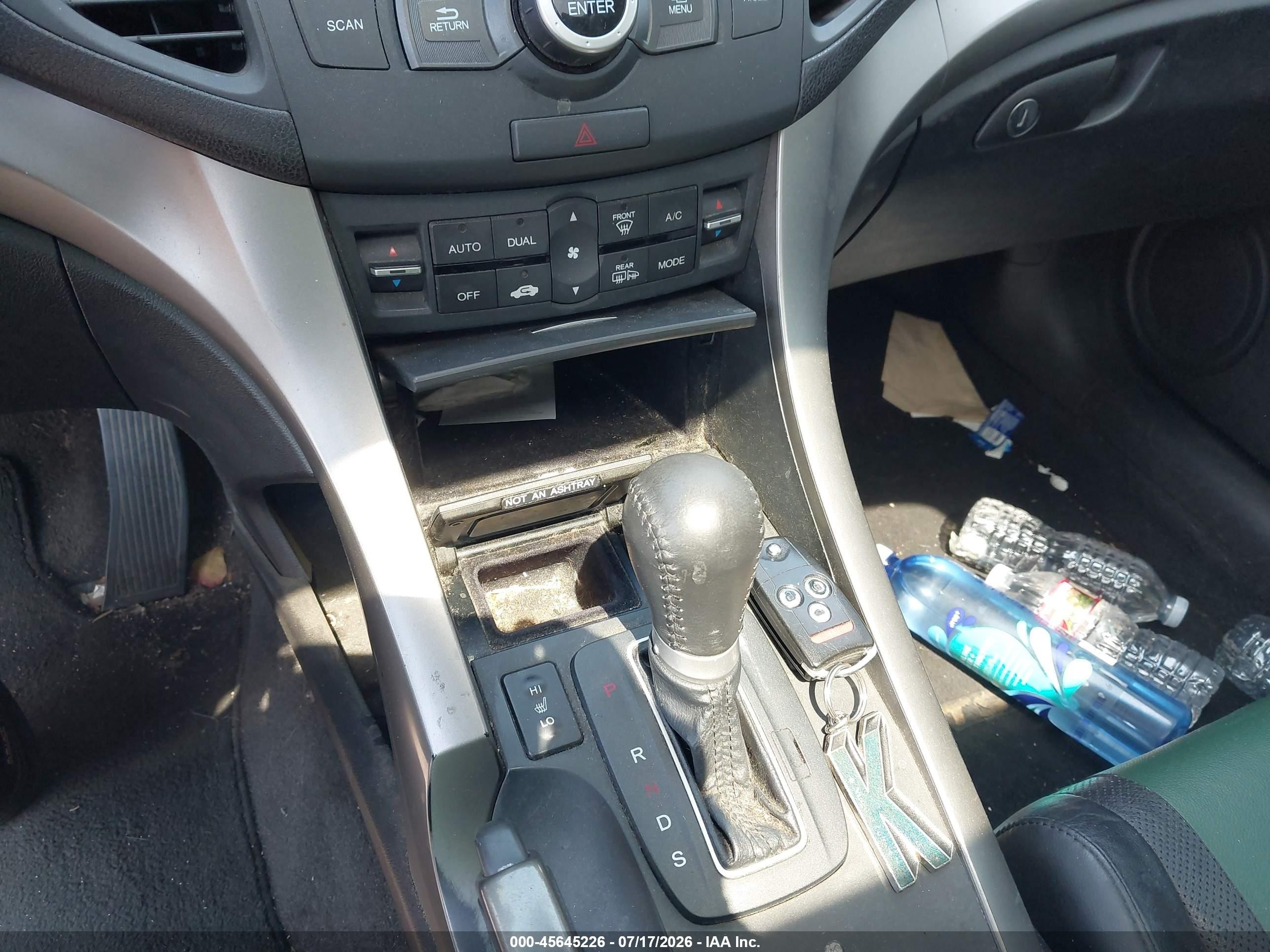 2010 Acura Tsx 2.4 Серый vin: JH4CU2F63AC021447