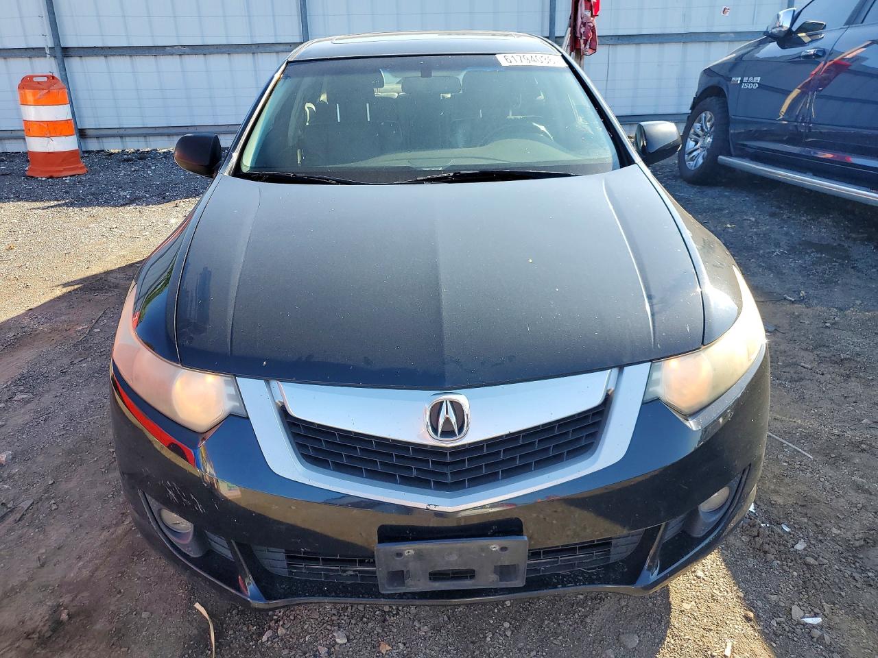 2010 Acura Tsx Black vin: JH4CU2F63AC023408