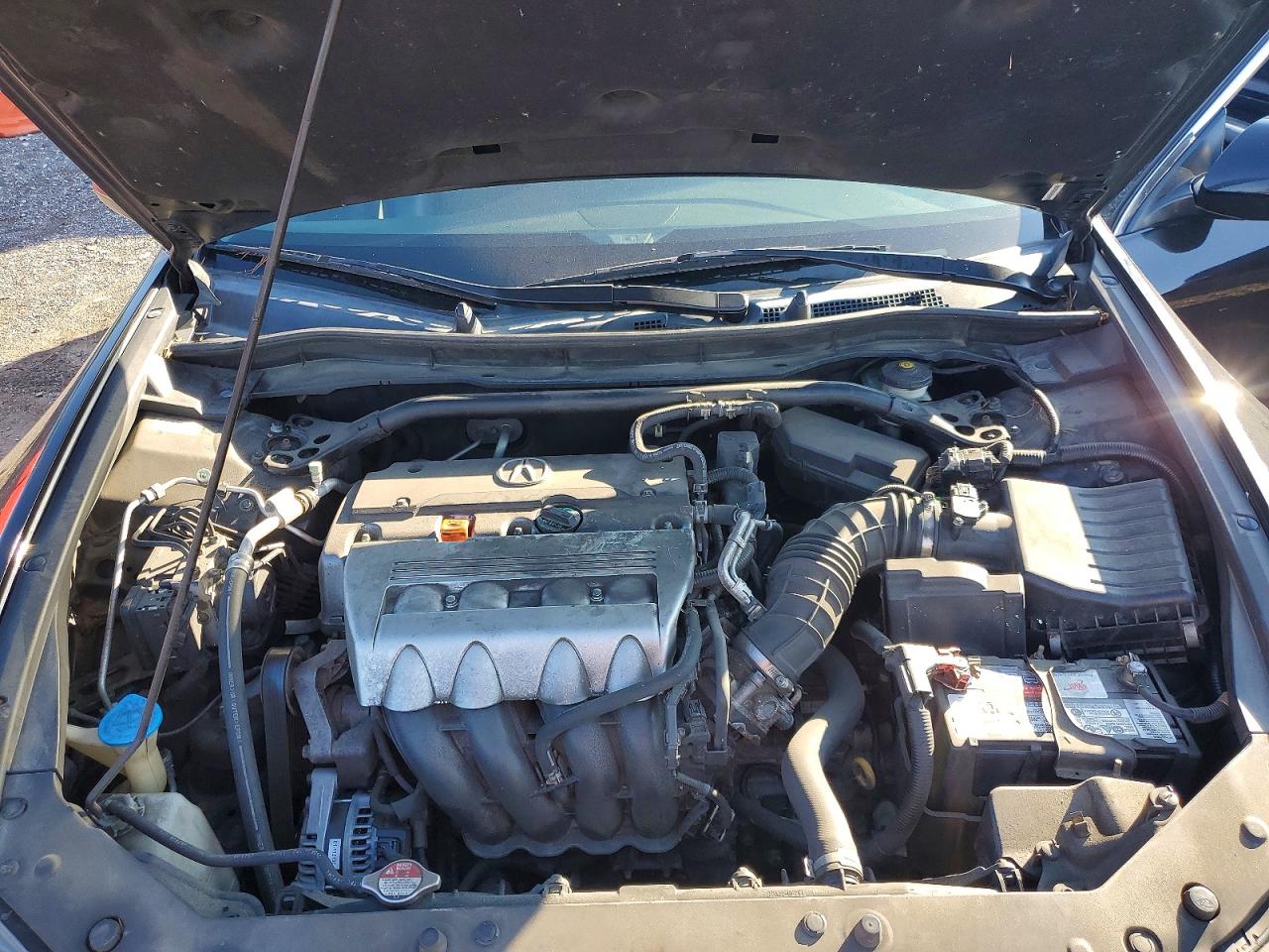 2010 Acura Tsx Black vin: JH4CU2F63AC023408