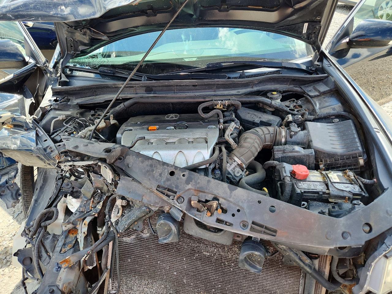 2010 Acura Tsx Black vin: JH4CU2F63AC023411