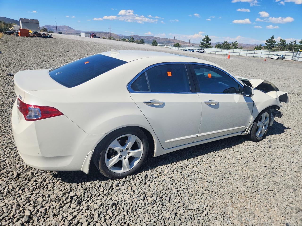 2010 Acura Tsx White vin: JH4CU2F63AC030777