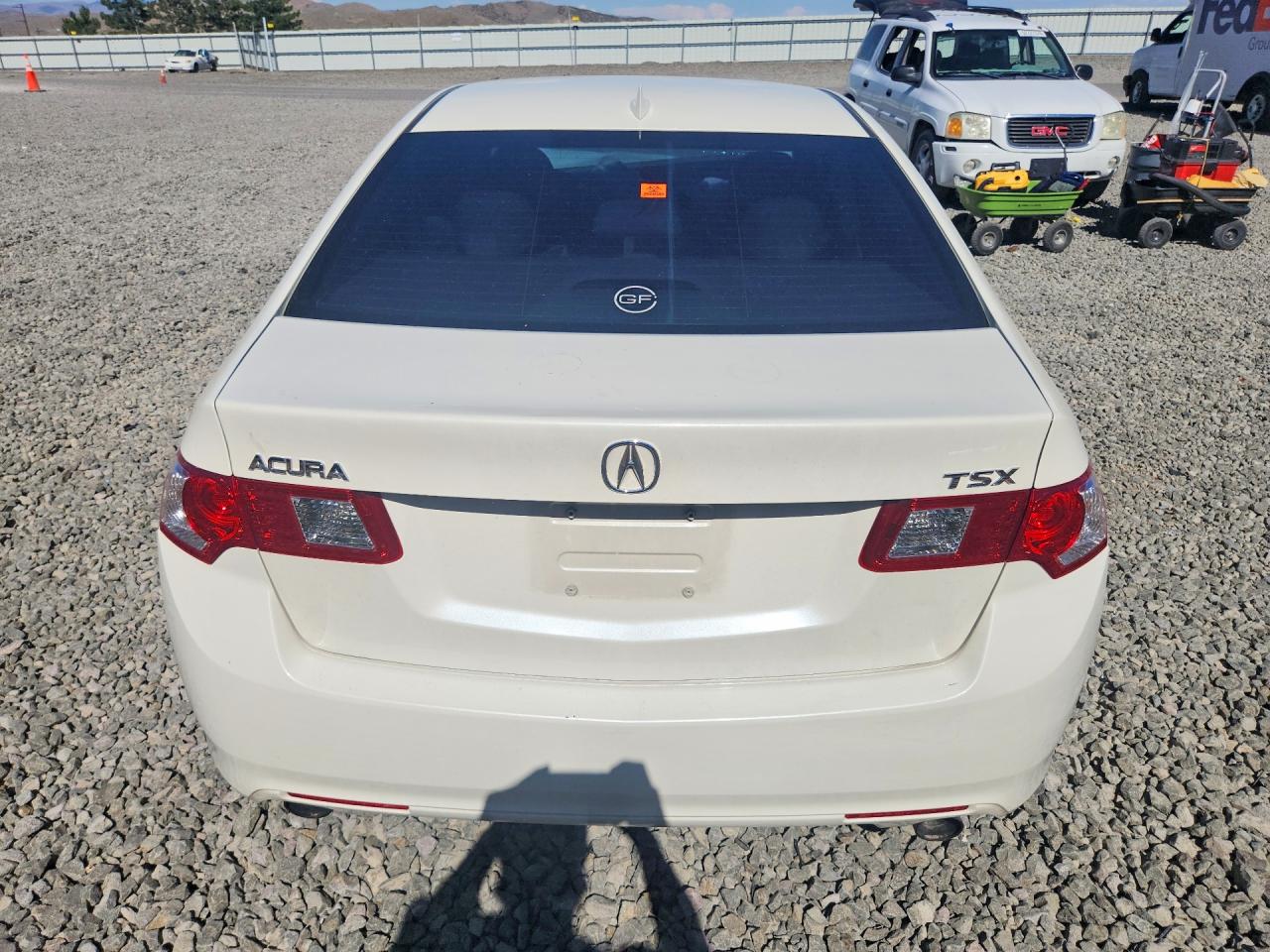 2010 Acura Tsx White vin: JH4CU2F63AC030777
