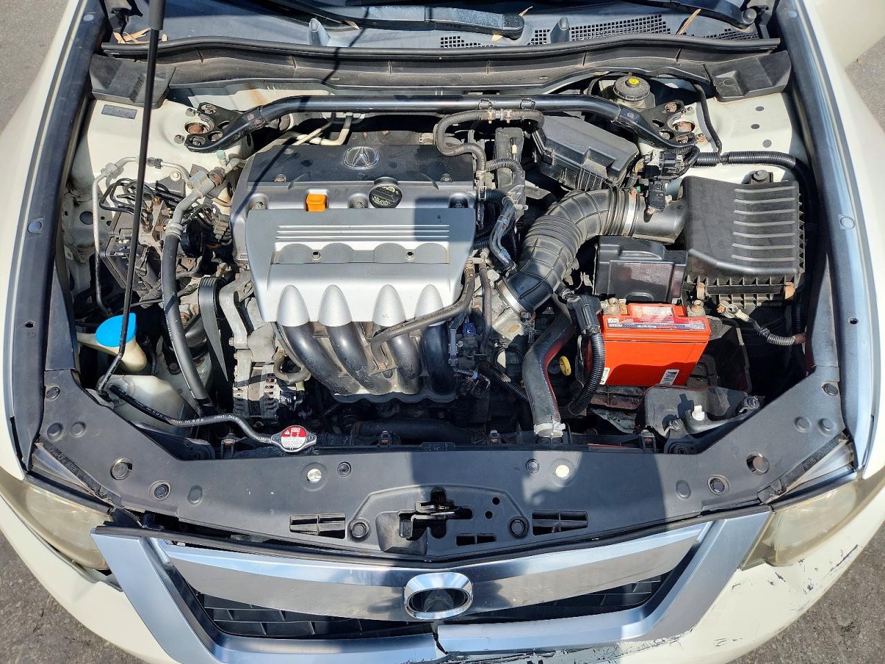 2010 Acura Tsx White vin: JH4CU2F63AC032531