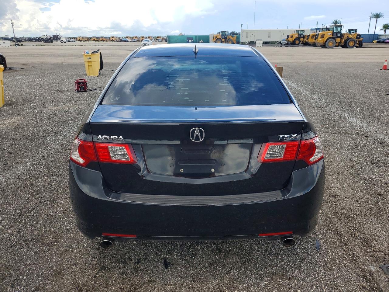 2010 Acura Tsx Black vin: JH4CU2F63AC040144