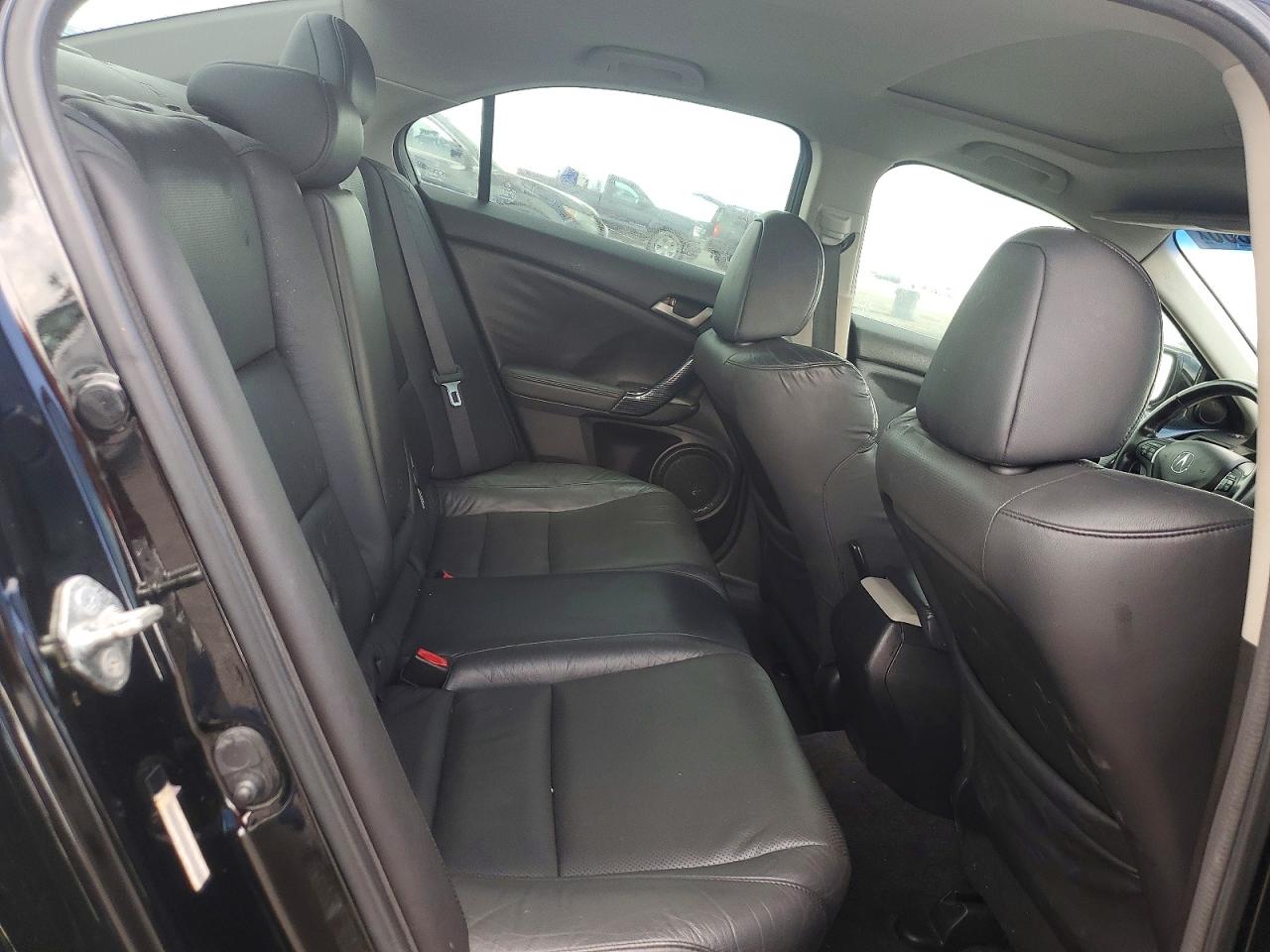 2010 Acura Tsx Black vin: JH4CU2F63AC040144