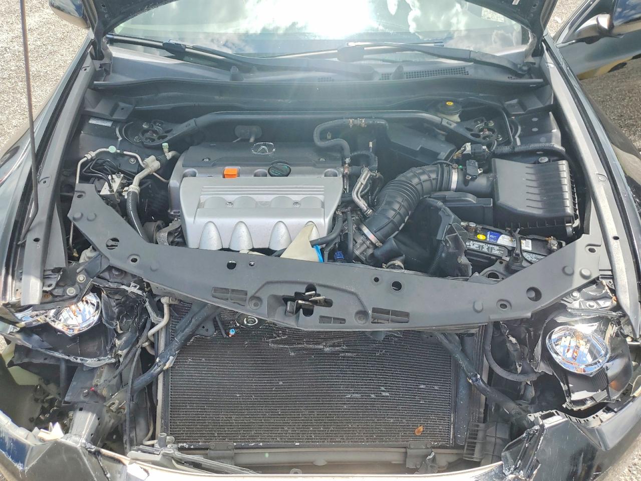 2010 Acura Tsx Black vin: JH4CU2F63AC040144
