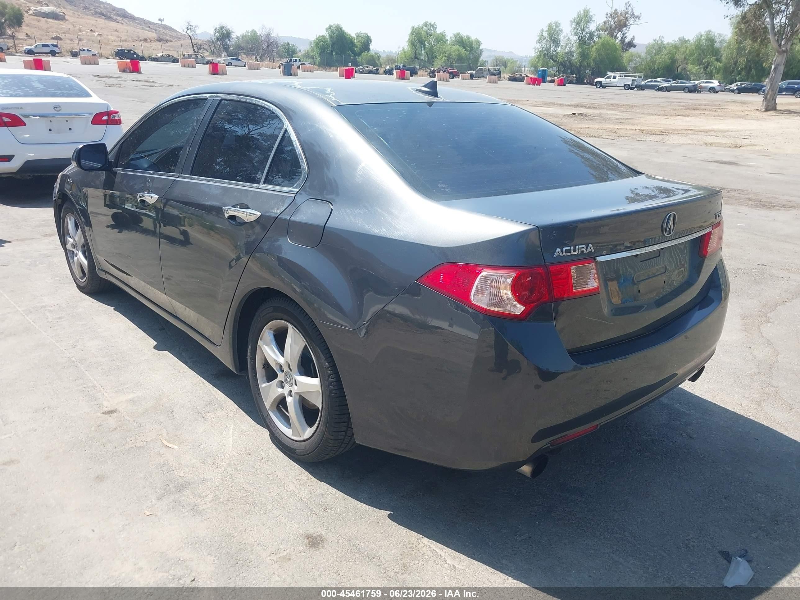 2011 Acura Tsx 2.4 Gray vin: JH4CU2F63BC004536