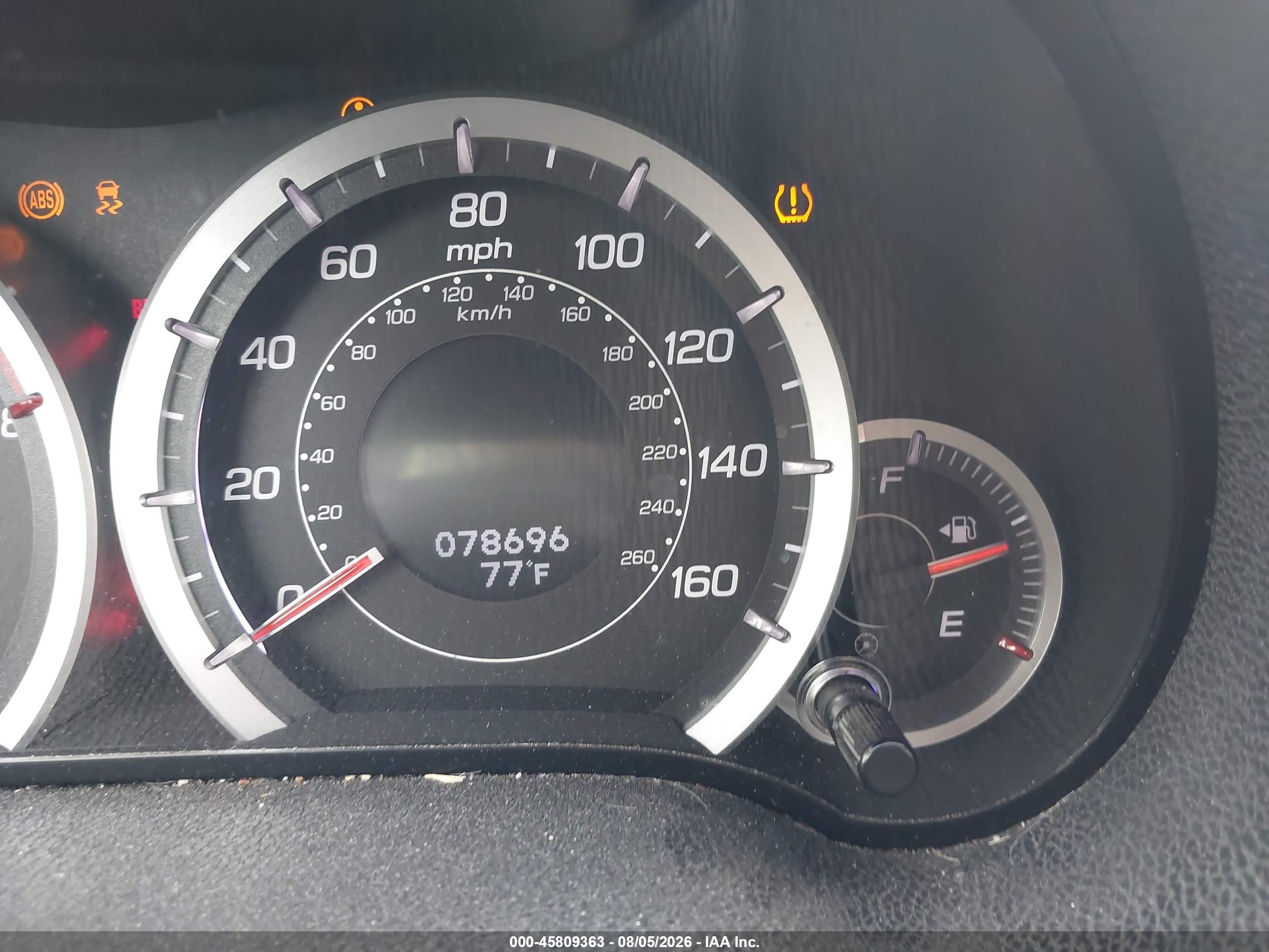 2011 Acura Tsx 2.4 White vin: JH4CU2F63BC005430