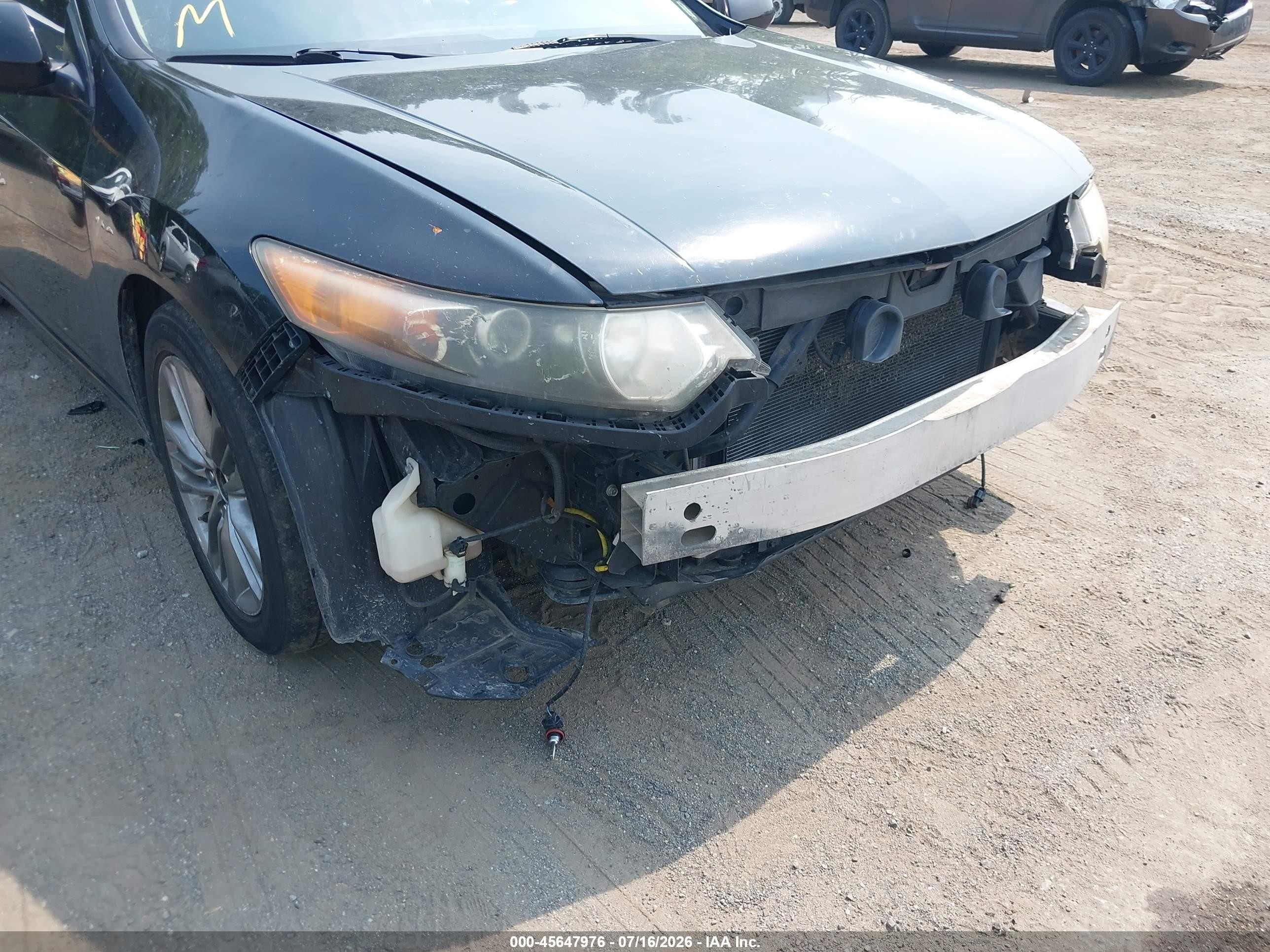 2011 Acura Tsx 2.4 Black vin: JH4CU2F63BC013298