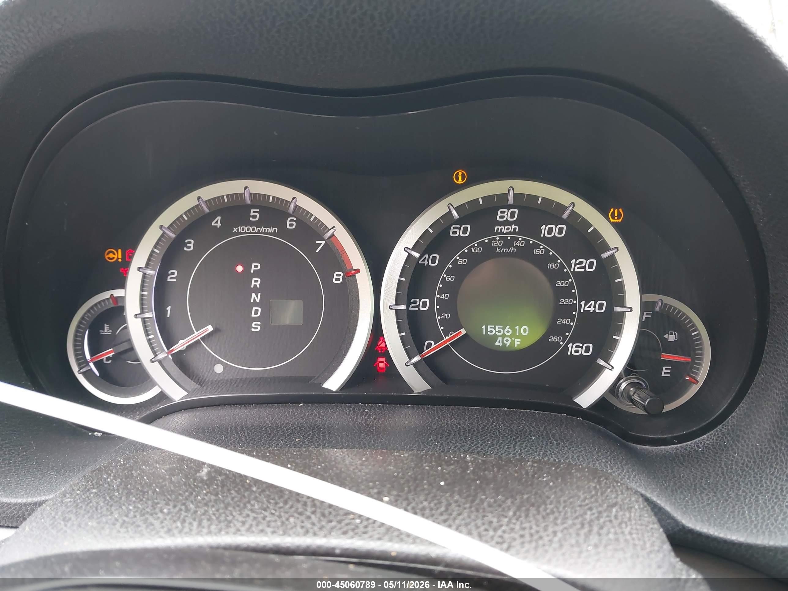 2011 Acura Tsx 2.4 Silver vin: JH4CU2F63BC018601