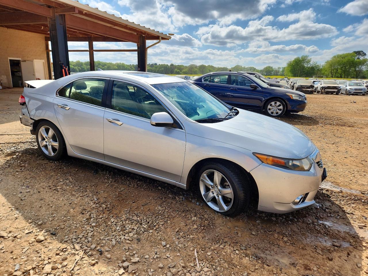 2012 Acura Tsx Tech Silver vin: JH4CU2F63CC019233