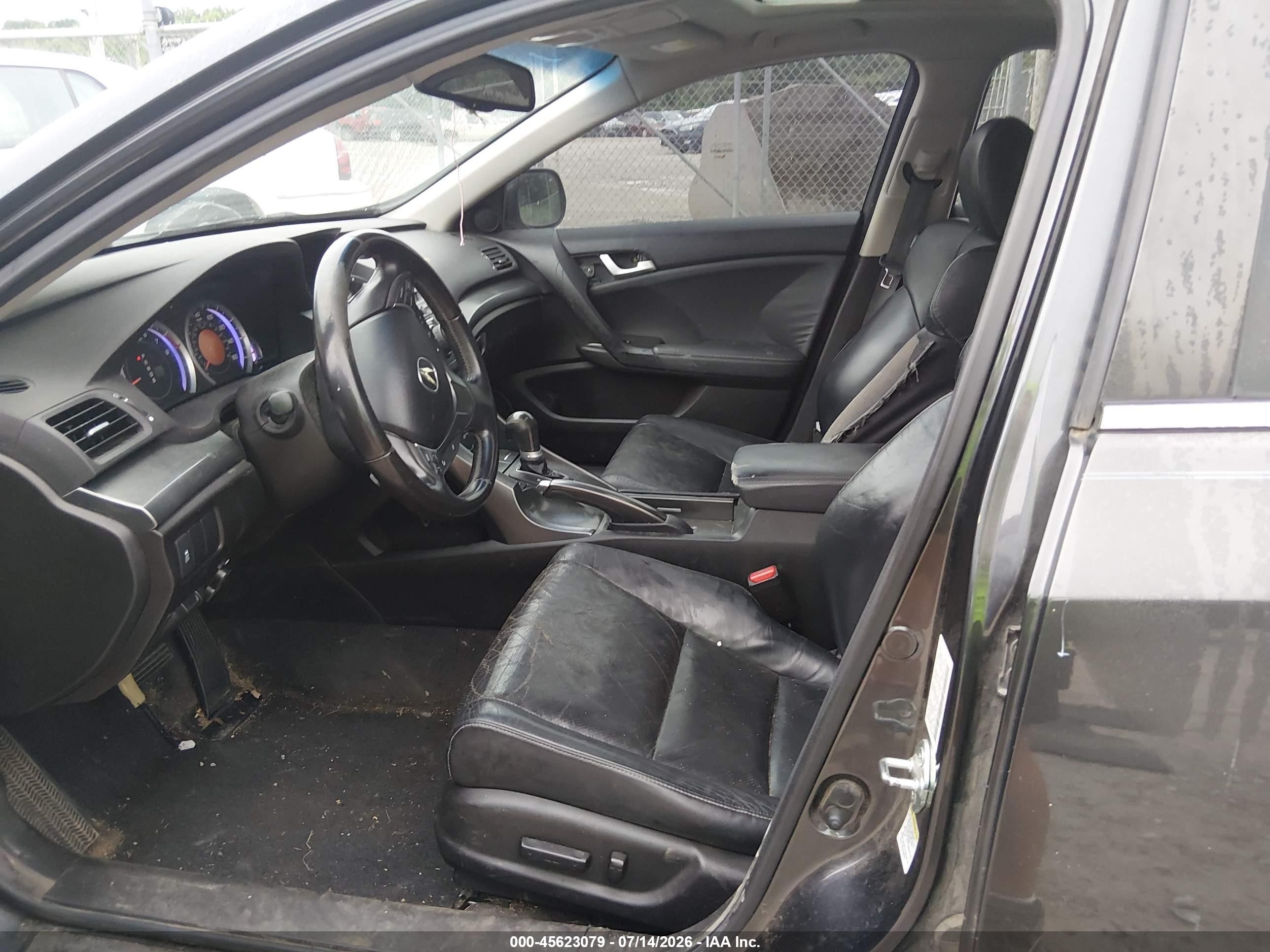 2013 Acura Tsx 2.4 Black vin: JH4CU2F63DC005382