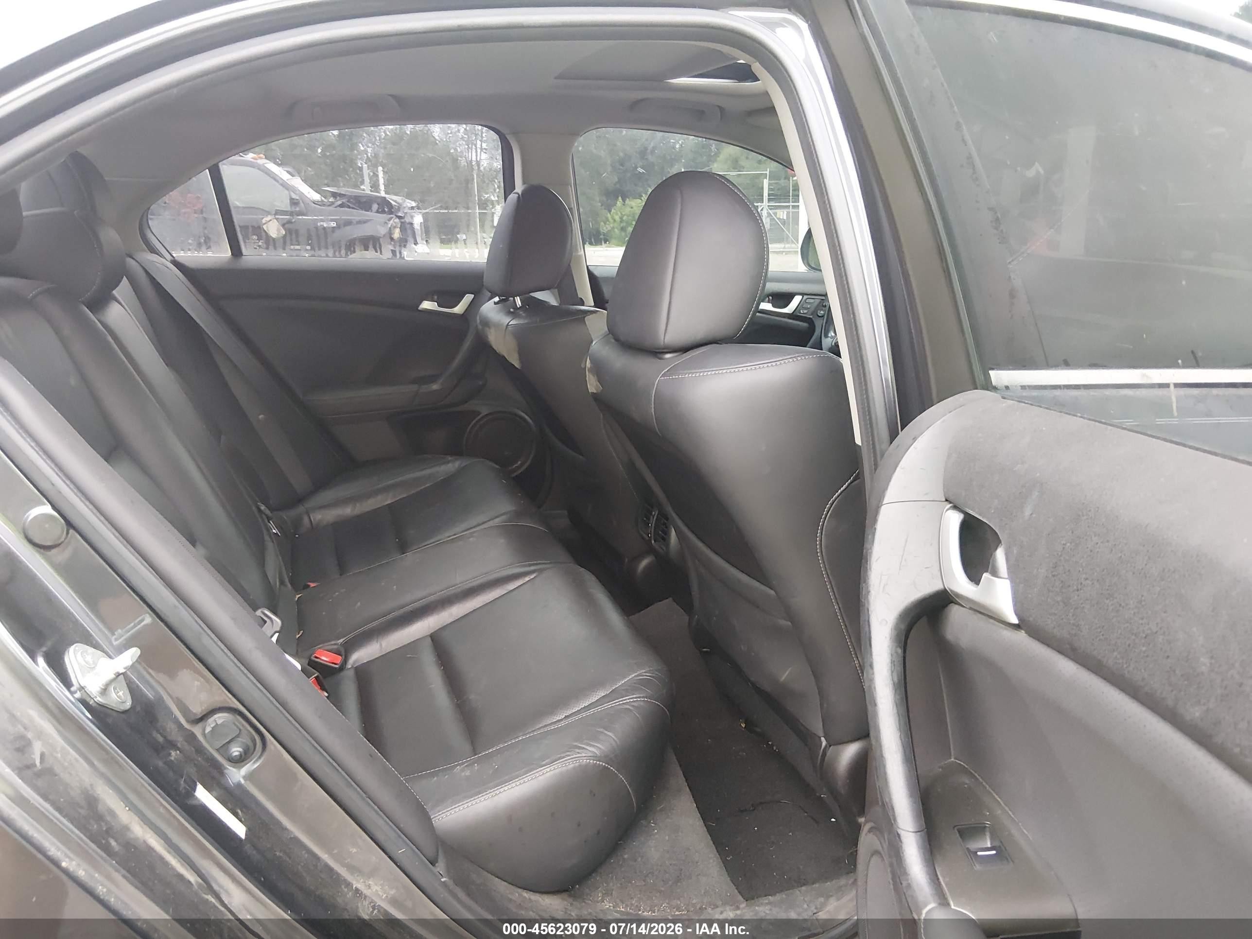 2013 Acura Tsx 2.4 Black vin: JH4CU2F63DC005382