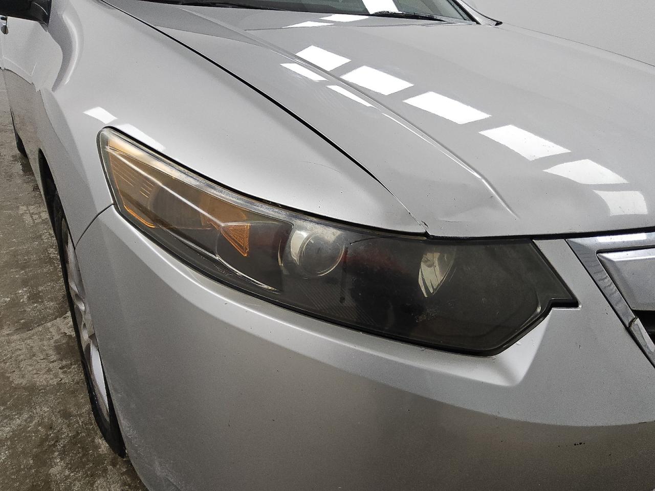 2013 Acura Tsx Tech Silver vin: JH4CU2F63DC006600 Damage: Right Head Lamp, Faded, Repair Required