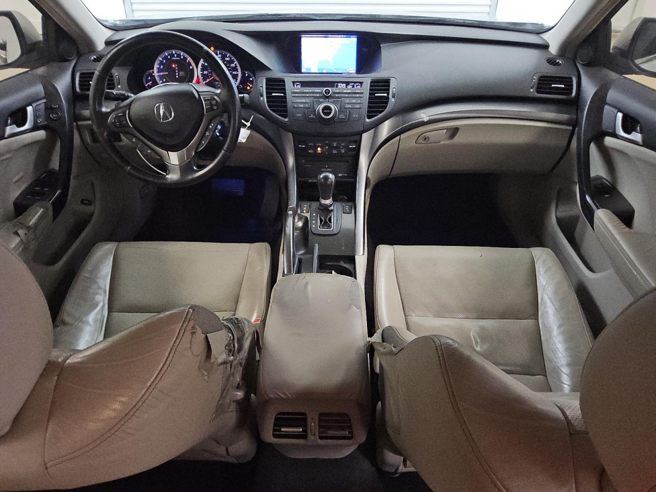 2013 Acura Tsx Tech Silver vin: JH4CU2F63DC006600 Damage: Right Front Seat Back, Torn, > 12 Inches